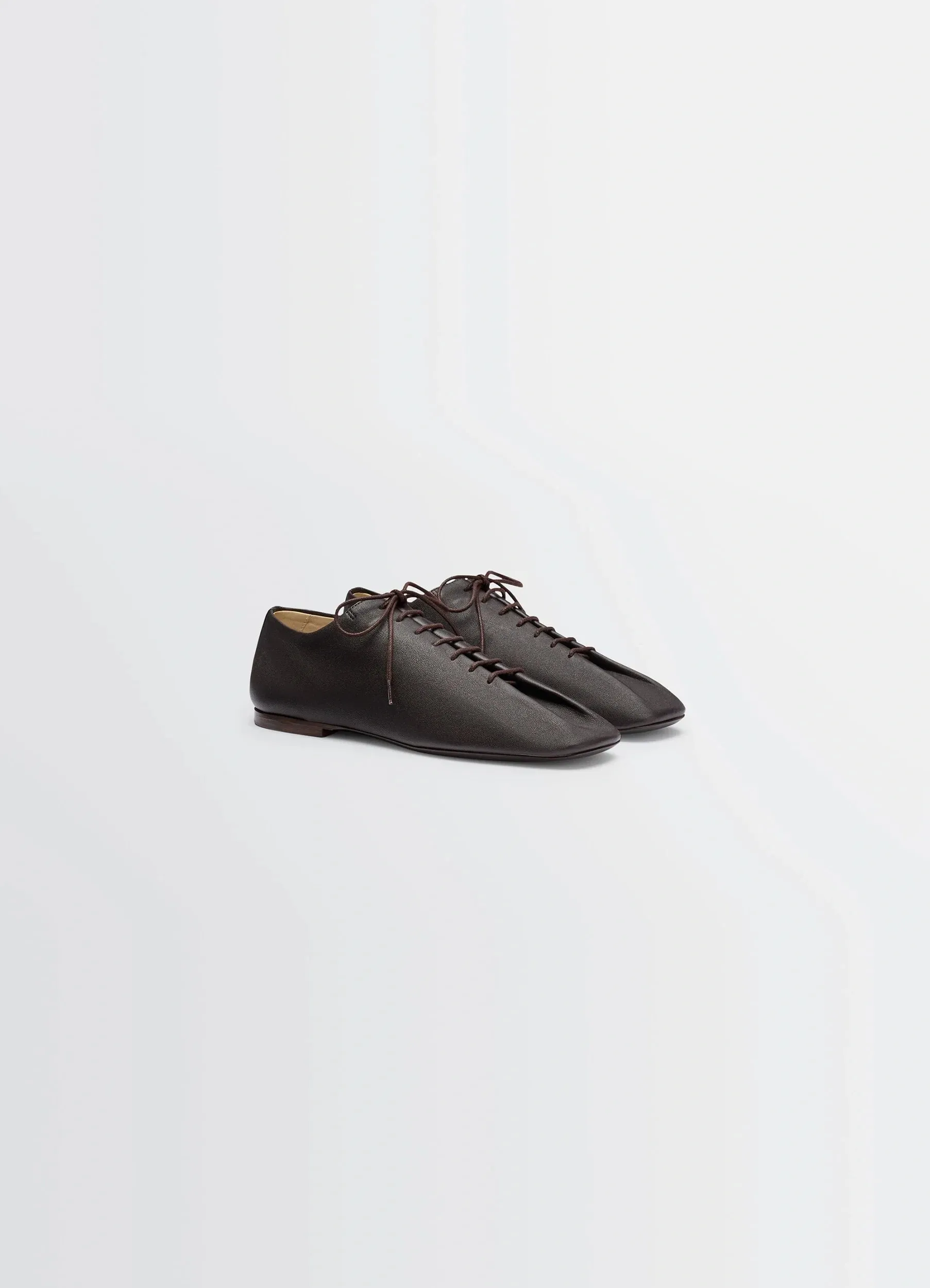 SOURIS FLAT CLASSIC DERBIES IN LEATHER sold by Lemaire product image thumbnail 3