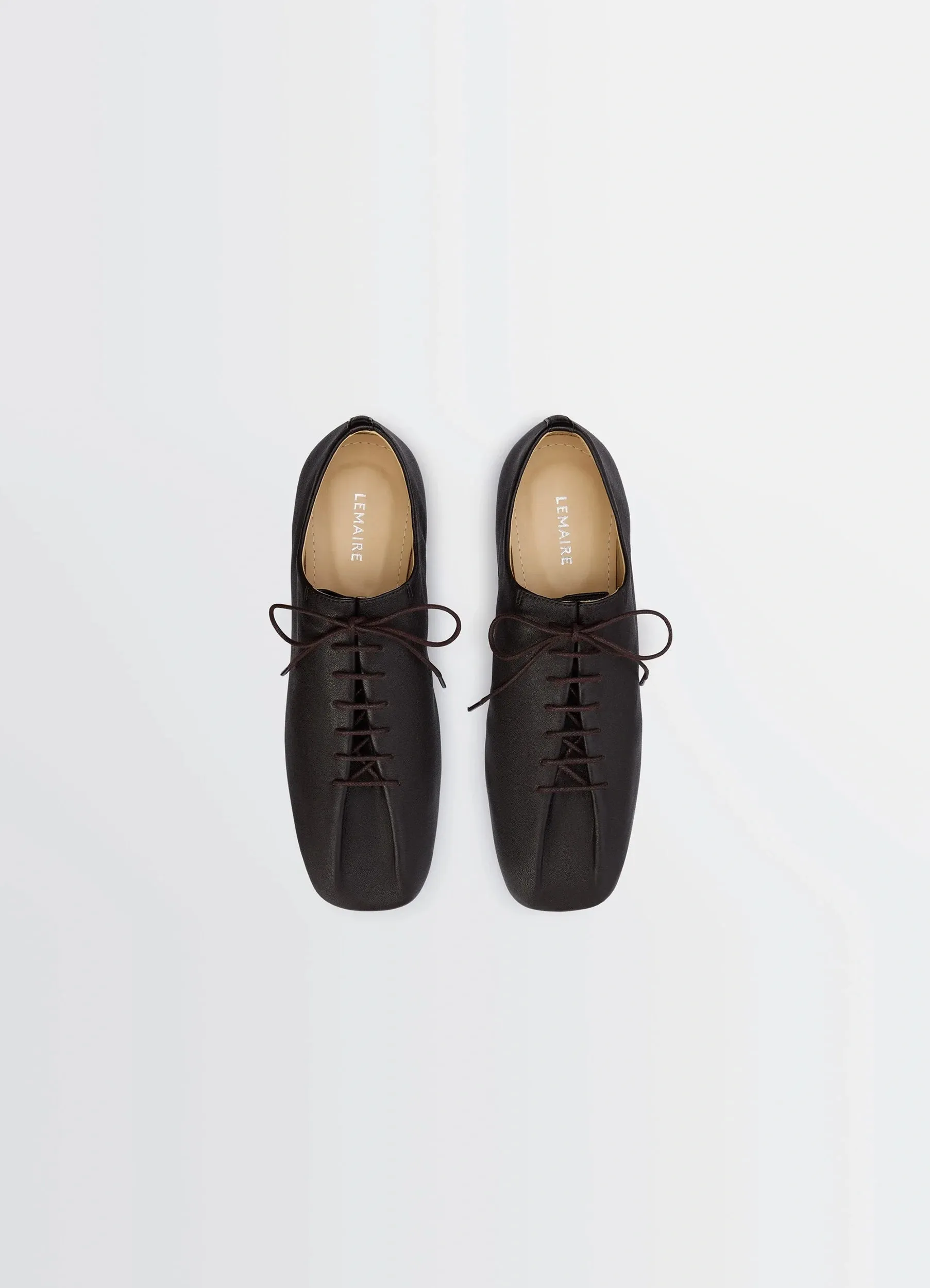 SOURIS FLAT CLASSIC DERBIES IN LEATHER sold by Lemaire product image thumbnail 5