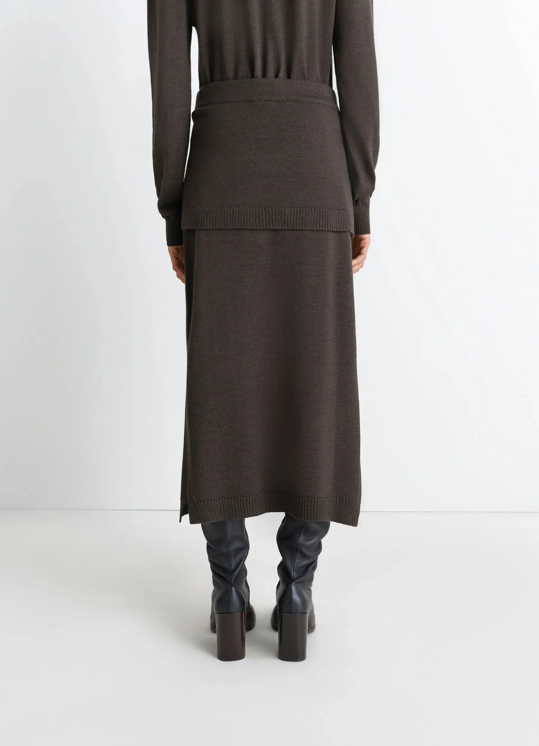 TROMPE L'OEIL SKIRT sold by Lemaire product image thumbnail 4