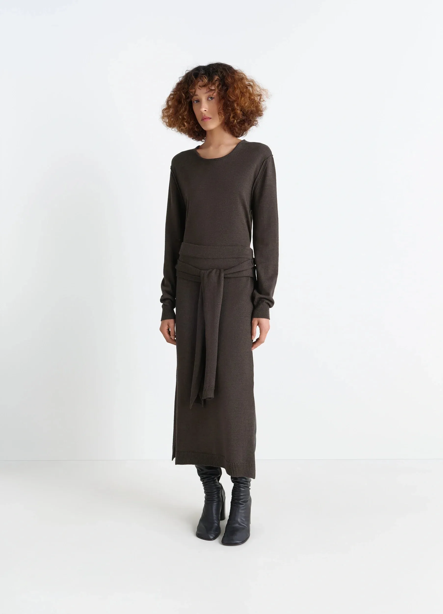 TROMPE L'OEIL SKIRT sold by Lemaire