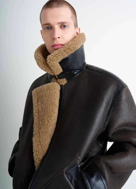 SHEARLING COAT sold by Lemaire