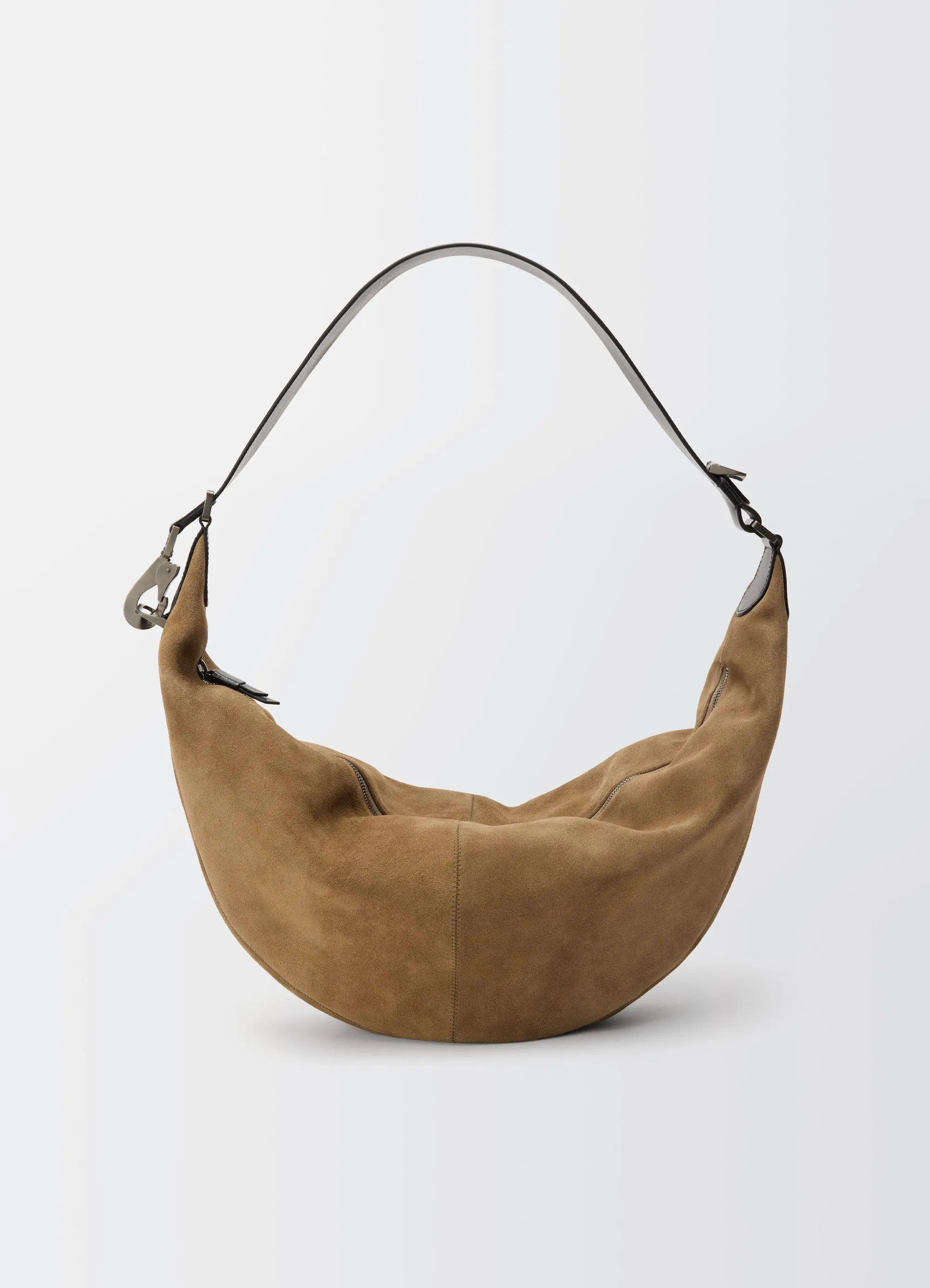QUIVER CLIP BAG IN SUEDE LEATHER sold by Lemaire