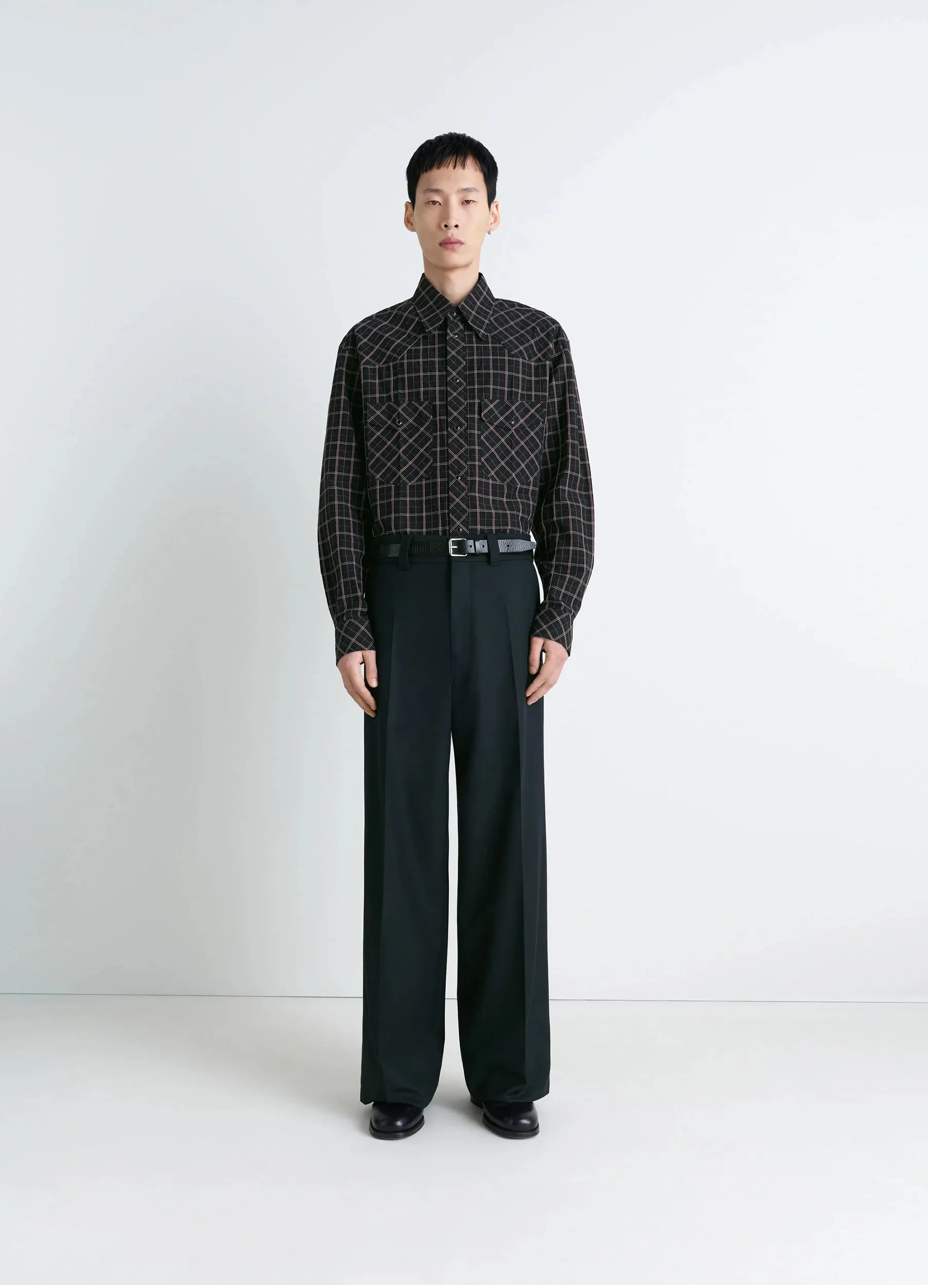 WESTERN CHECK SHIRT sold by Lemaire product image thumbnail 2
