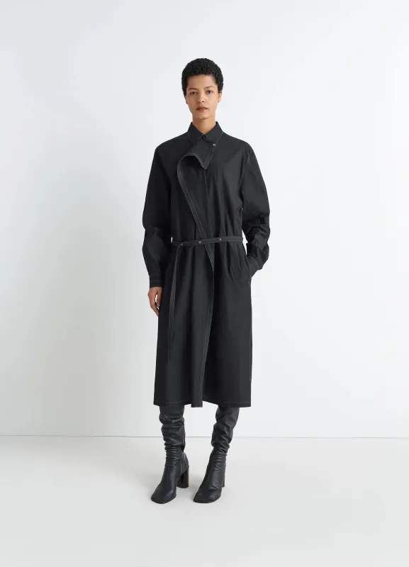 ASYMMETRICAL SHIRT DRESS sold by Lemaire