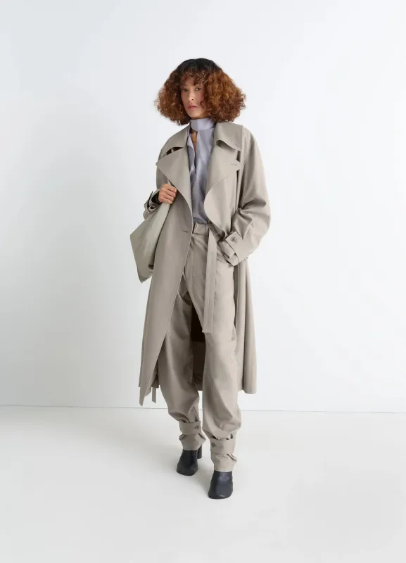 TRENCH COAT WITH DETACHABLE LINING sold by Lemaire