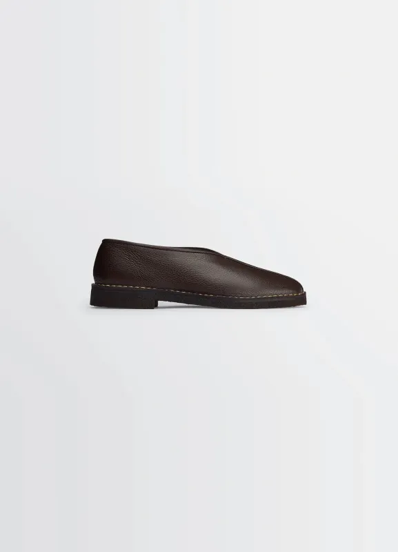 PIPED CREPE SLIPPERS sold by Lemaire
