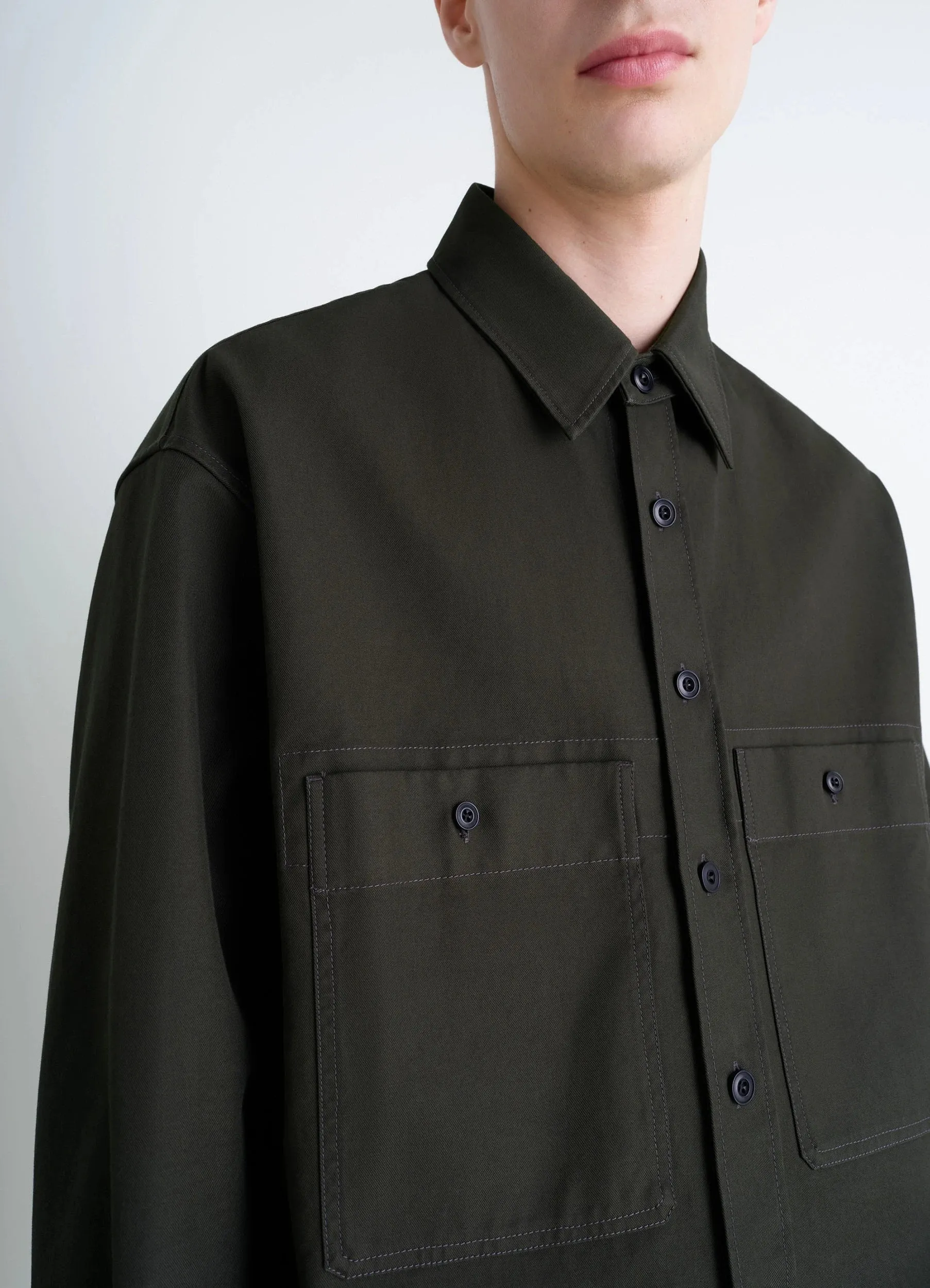 UTILITY OVERSHIRT sold by Lemaire product image thumbnail 3