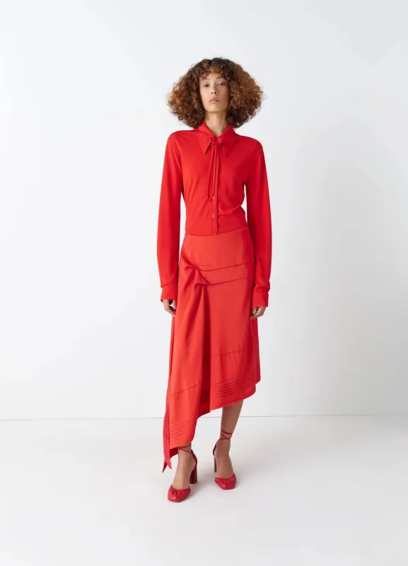 SKIRT WITH PLEATS sold by Lemaire