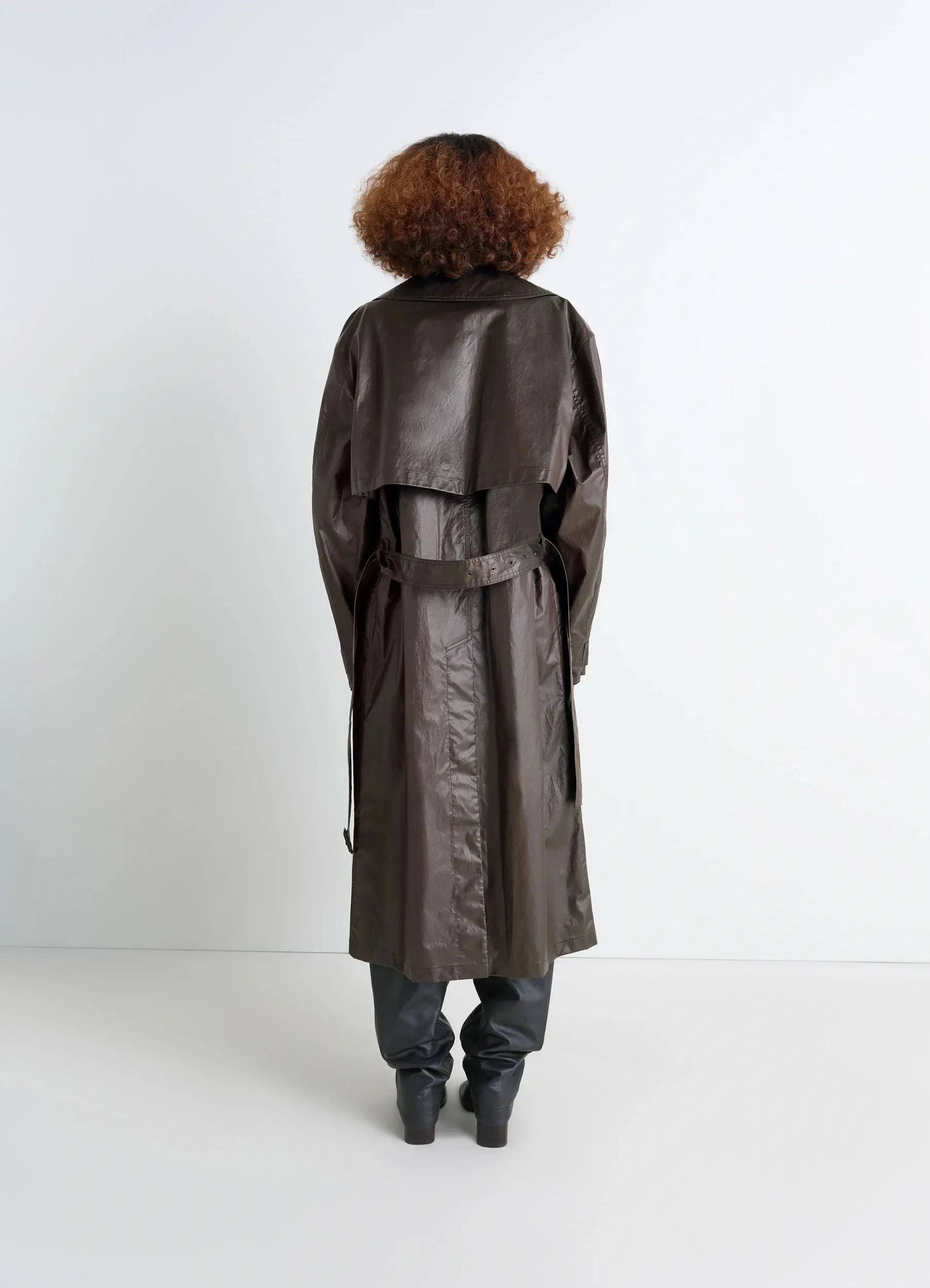 TRENCH COAT IN COATED COTTON sold by Lemaire product image thumbnail 5