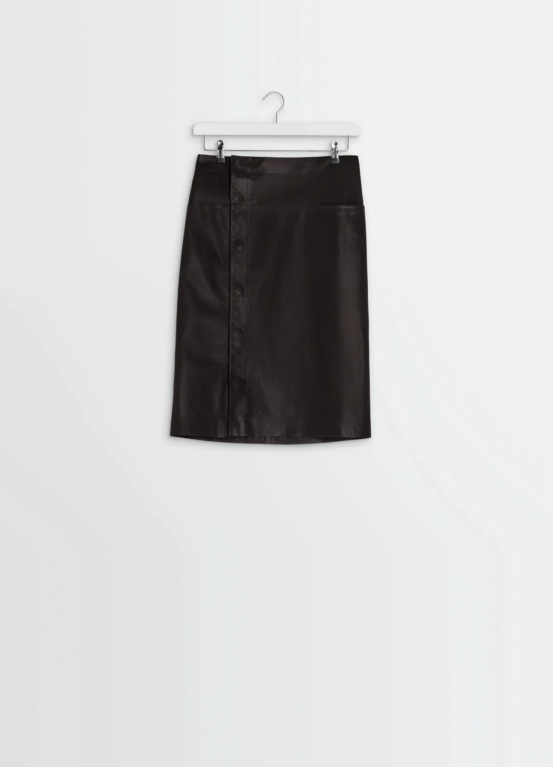LEATHER WRAPOVER SKIRT sold by Lemaire product image thumbnail 5