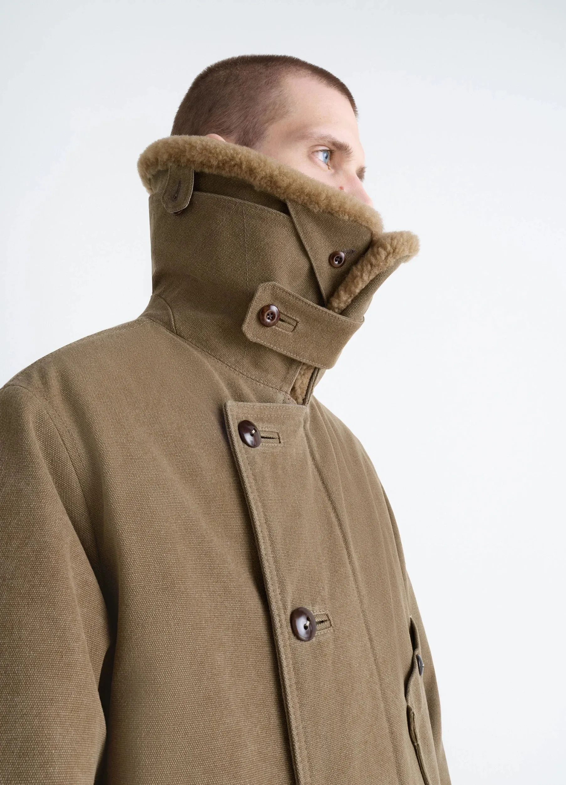 SHEARLING WINTER PARKA sold by Lemaire product image thumbnail 3