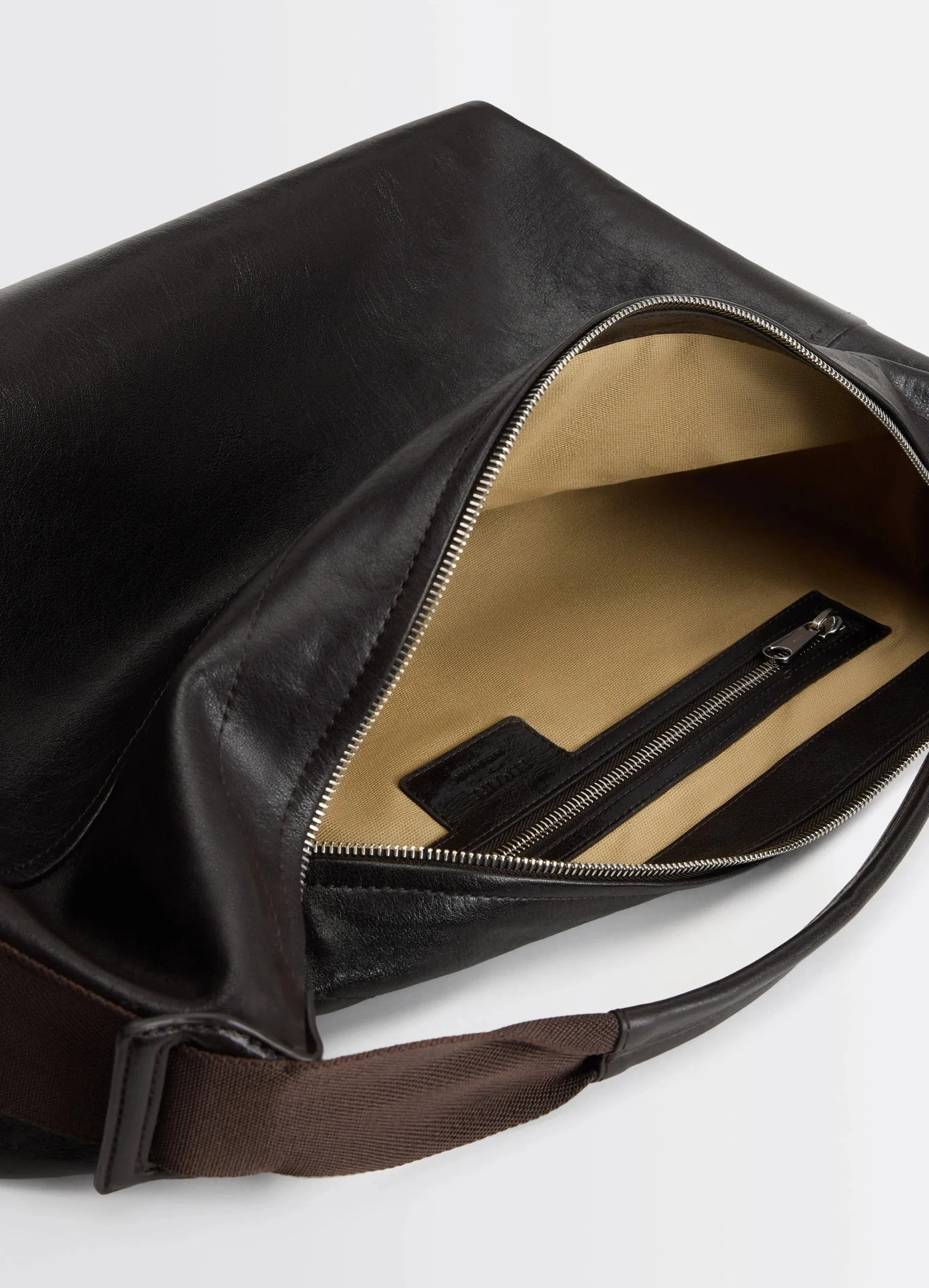 BERLINGOT HOBO BAG IN LEATHER sold by Lemaire product image thumbnail 5