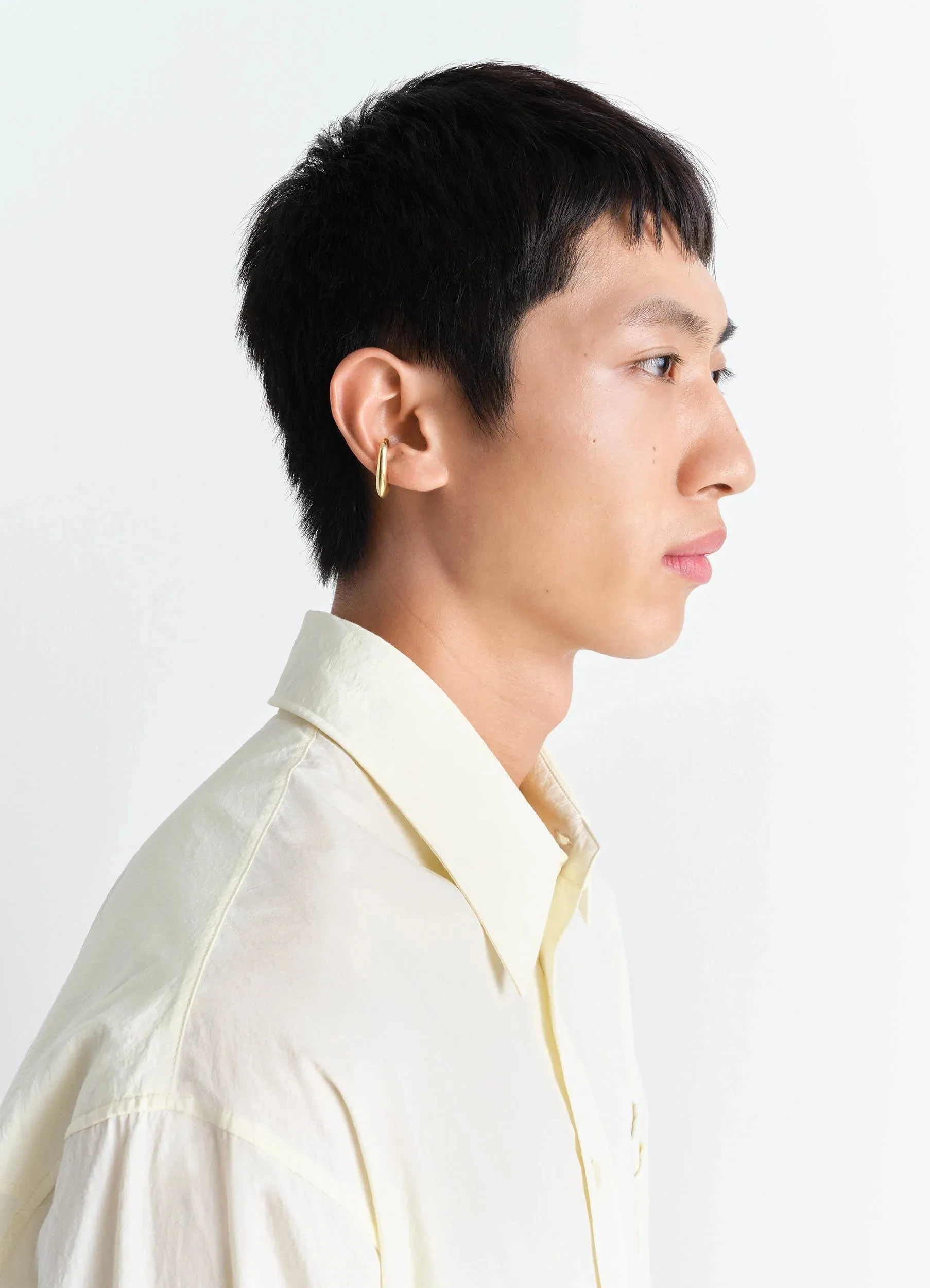 LONG DROP EARCUFF IN VERMEIL sold by Lemaire product image thumbnail 3