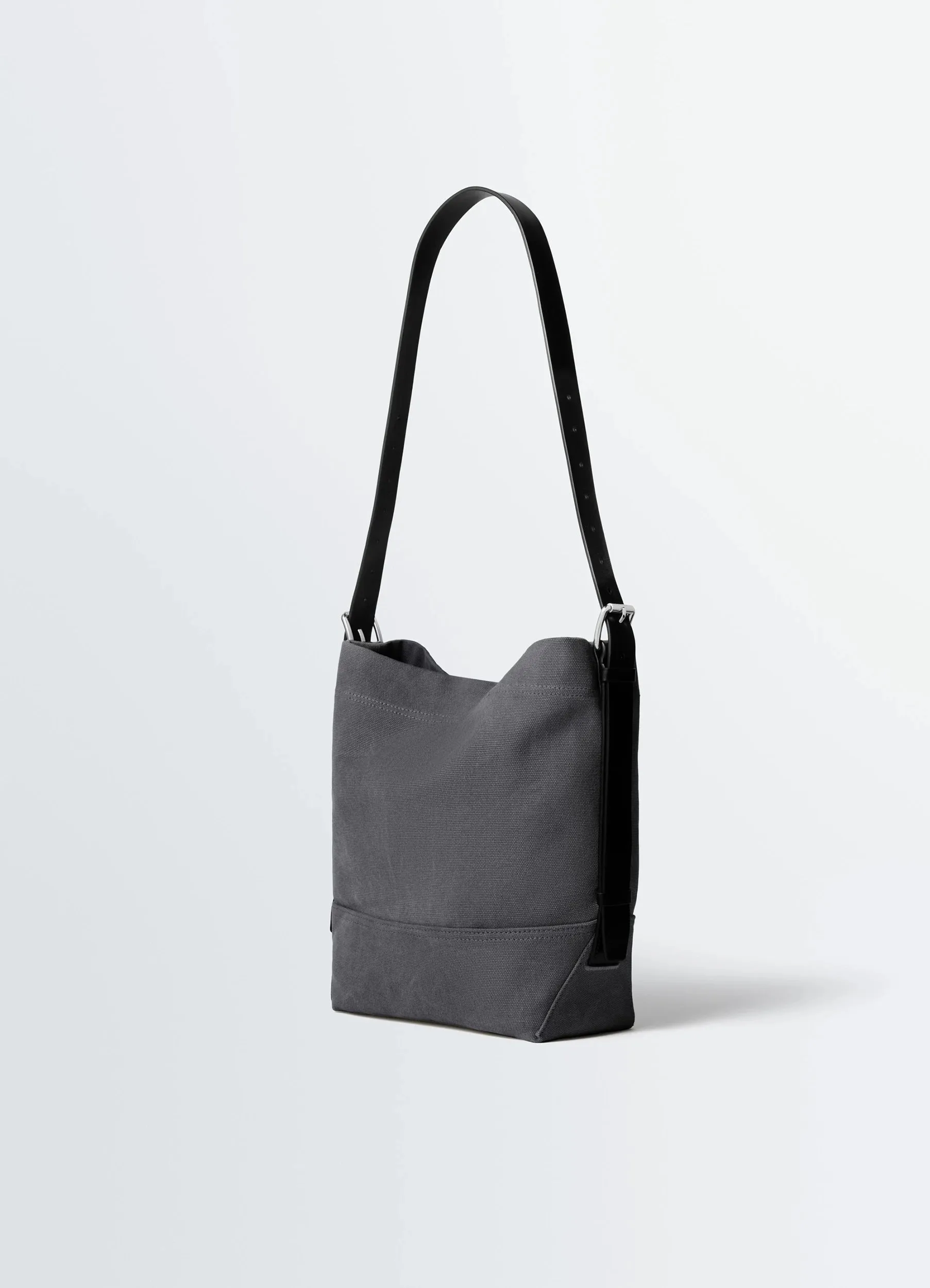 SMALL BELTED TOTE BAG IN COTTON CANVAS sold by Lemaire product image thumbnail 3