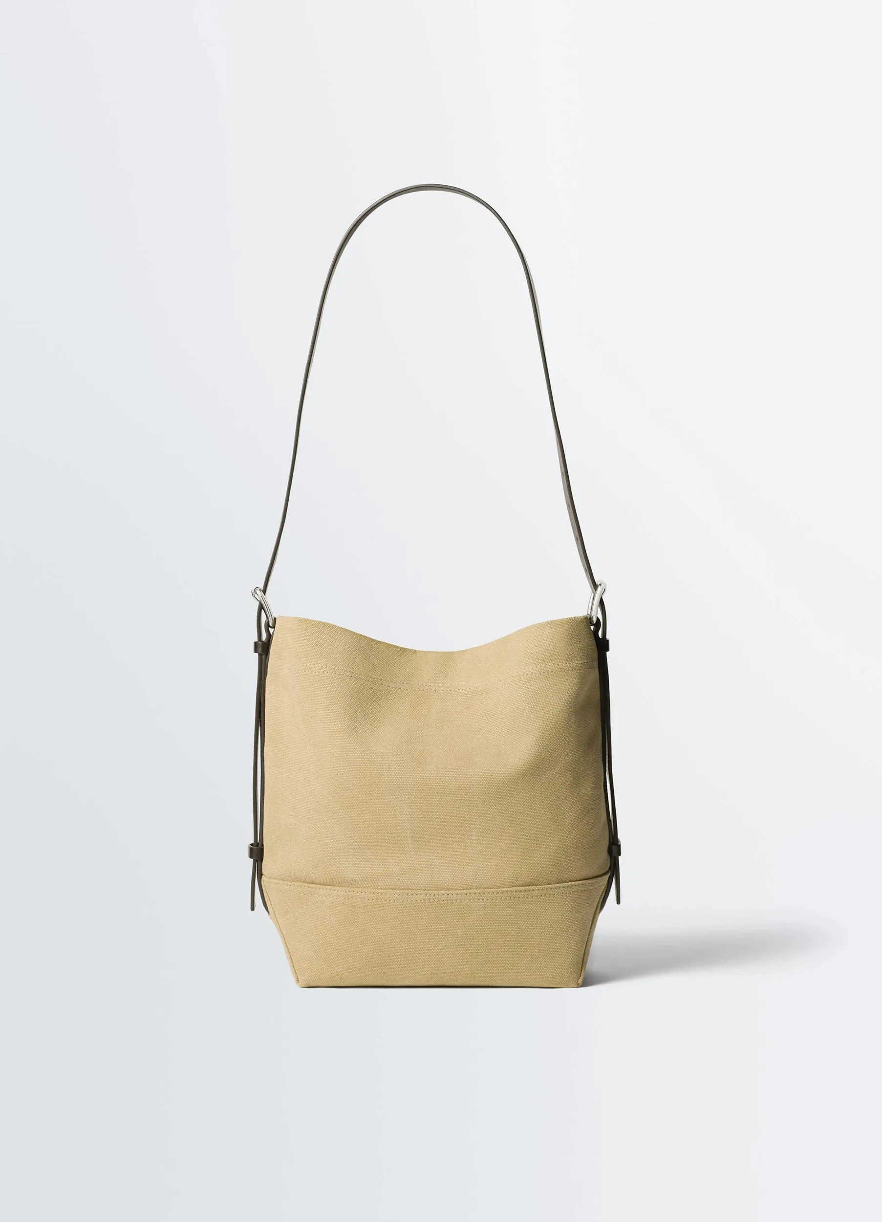 SMALL BELTED TOTE BAG IN COTTON CANVAS sold by Lemaire product image thumbnail 2