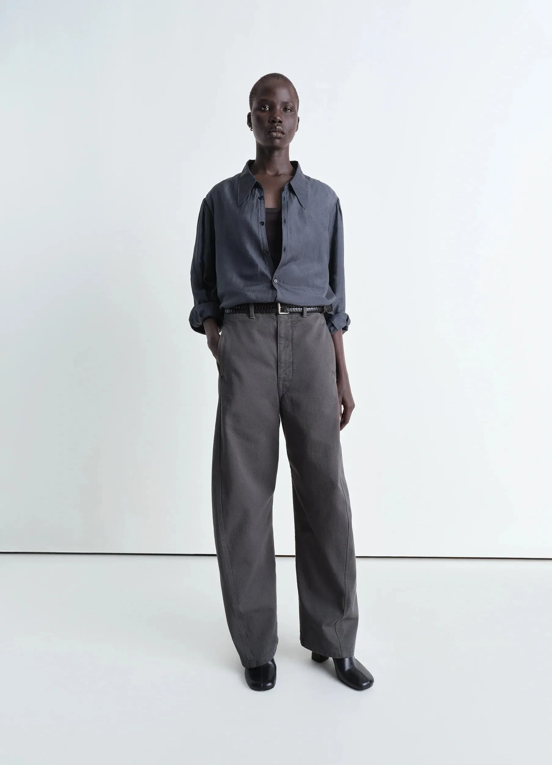 LIGHT POINTED COLLAR SHIRT sold by Lemaire product image thumbnail 4