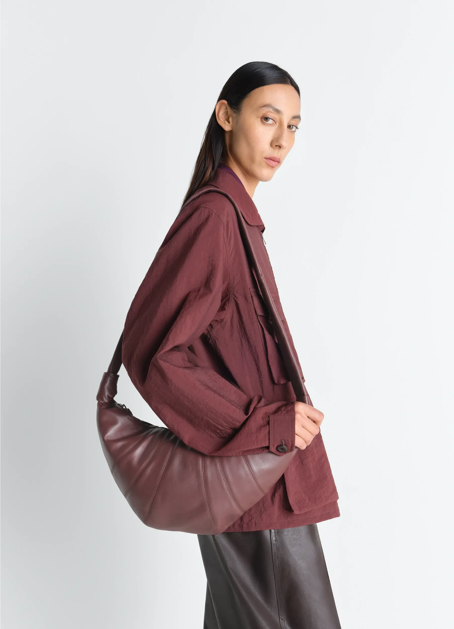 MEDIUM CROISSANT BAG IN LEATHER sold by Lemaire product image thumbnail 2