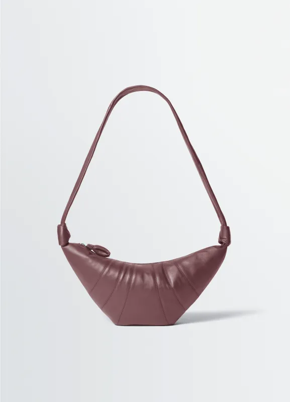 MEDIUM CROISSANT BAG IN LEATHER made by Lemaire