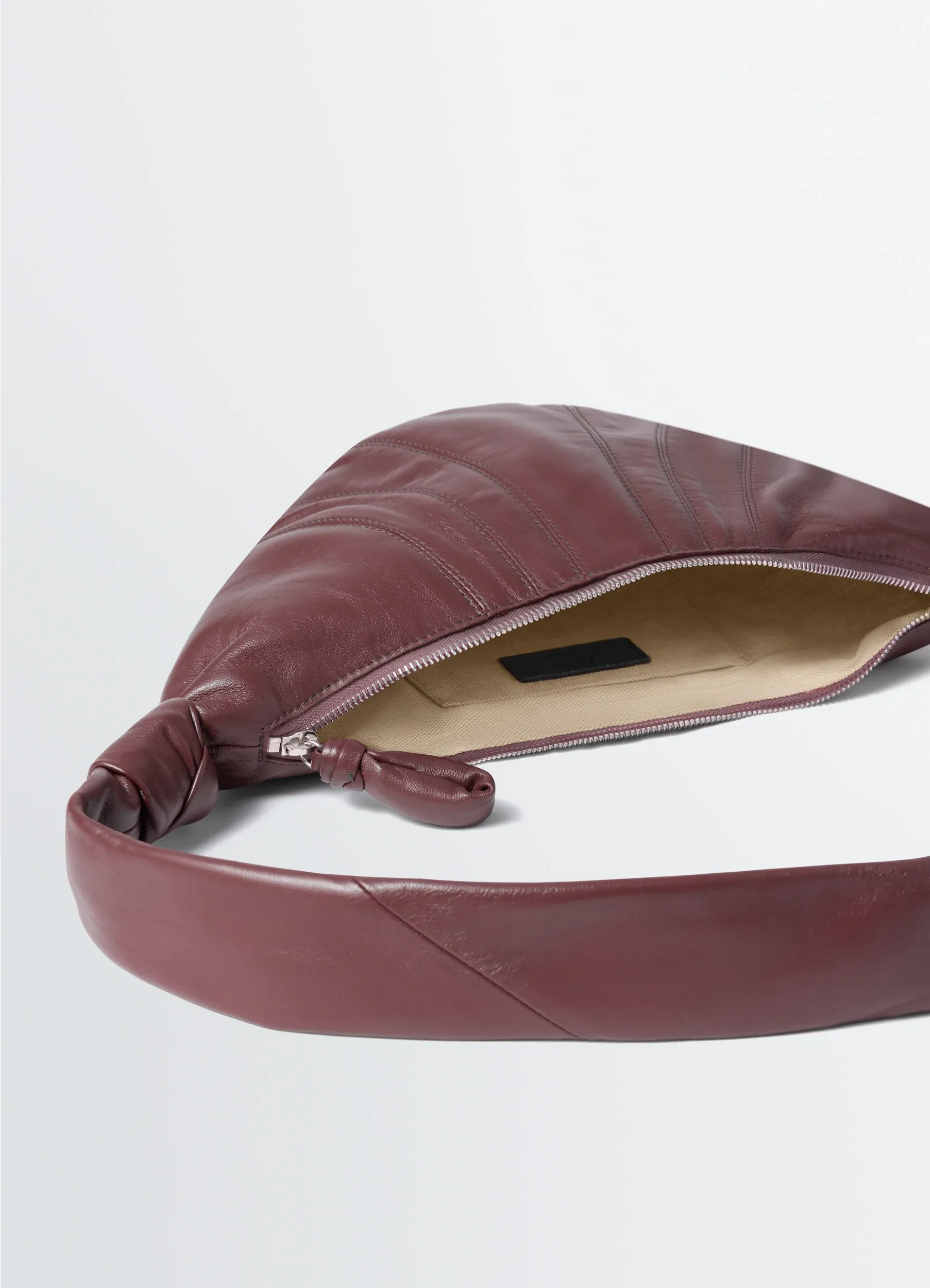 SMALL CROISSANT BAG IN LEATHER sold by Lemaire product image thumbnail 4