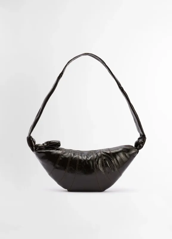 MEDIUM CROISSANT BAG IN COATED COTTON sold by Lemaire