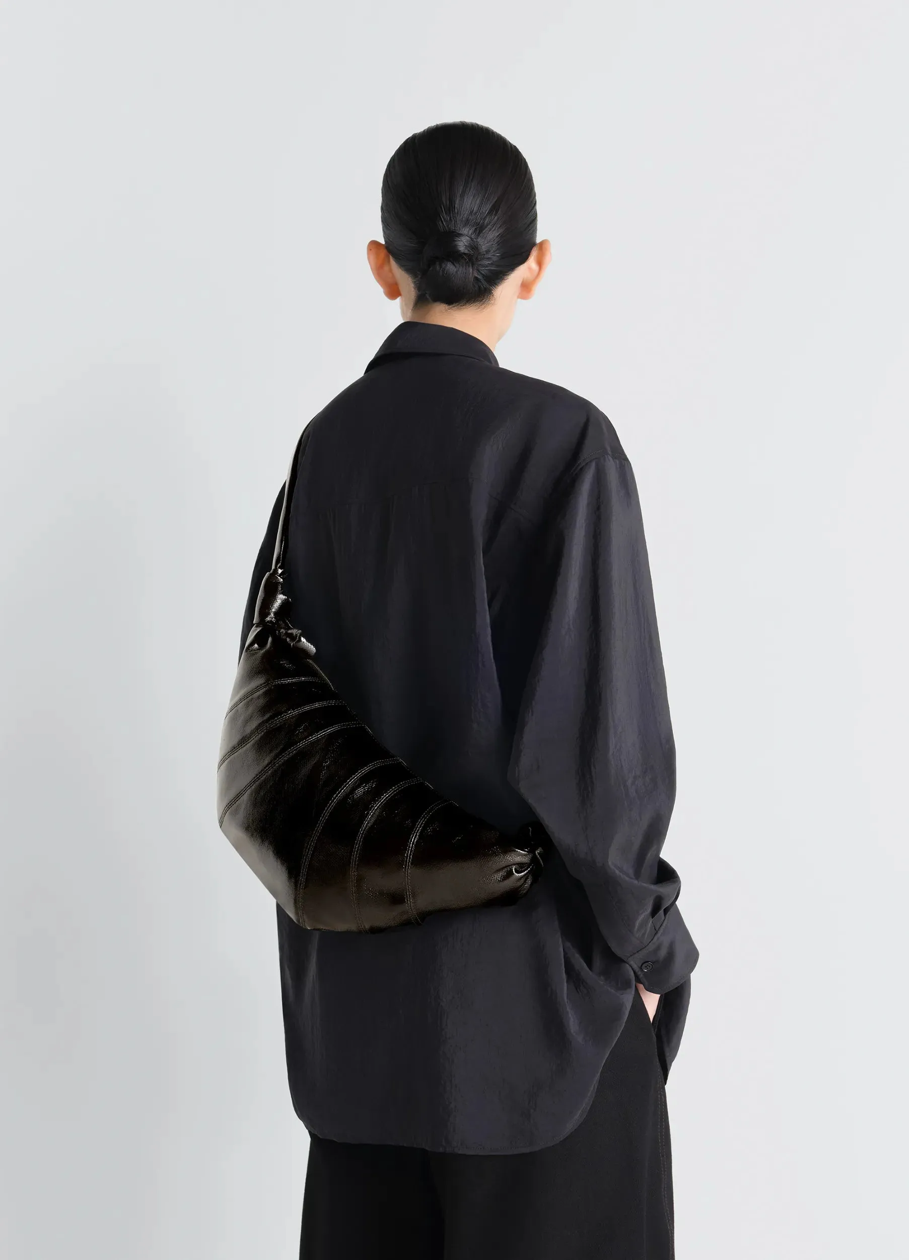 MEDIUM CROISSANT BAG IN COATED COTTON sold by Lemaire product image thumbnail 2