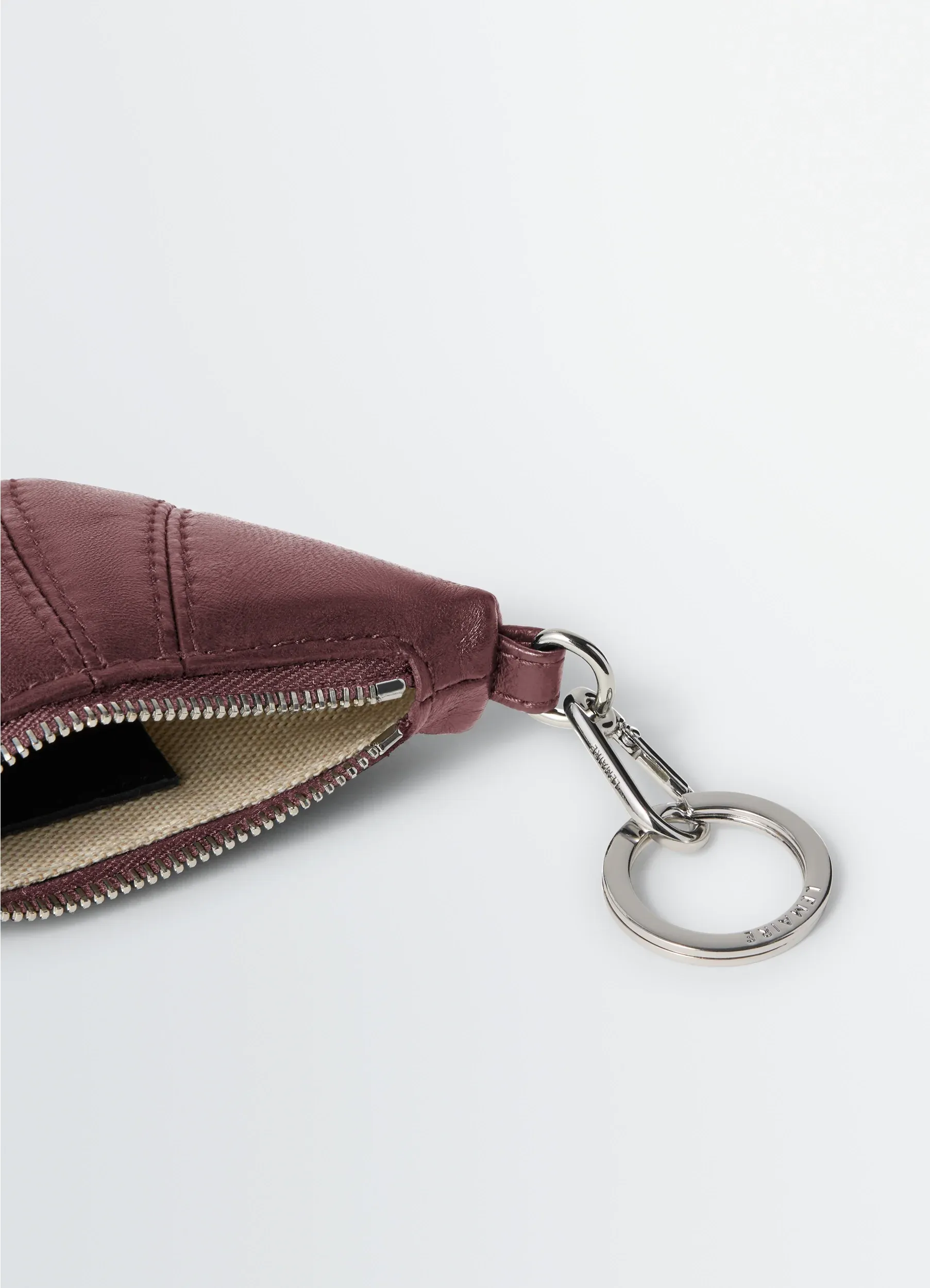 MINI CROISSANT KEYRING IN LEATHER sold by Lemaire product image thumbnail 3