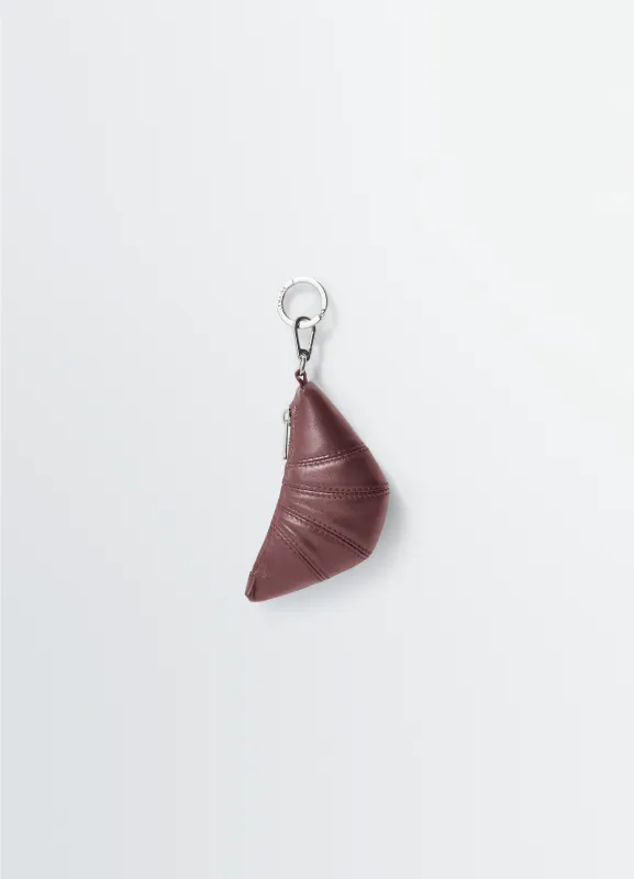 MINI CROISSANT KEYRING IN LEATHER sold by Lemaire