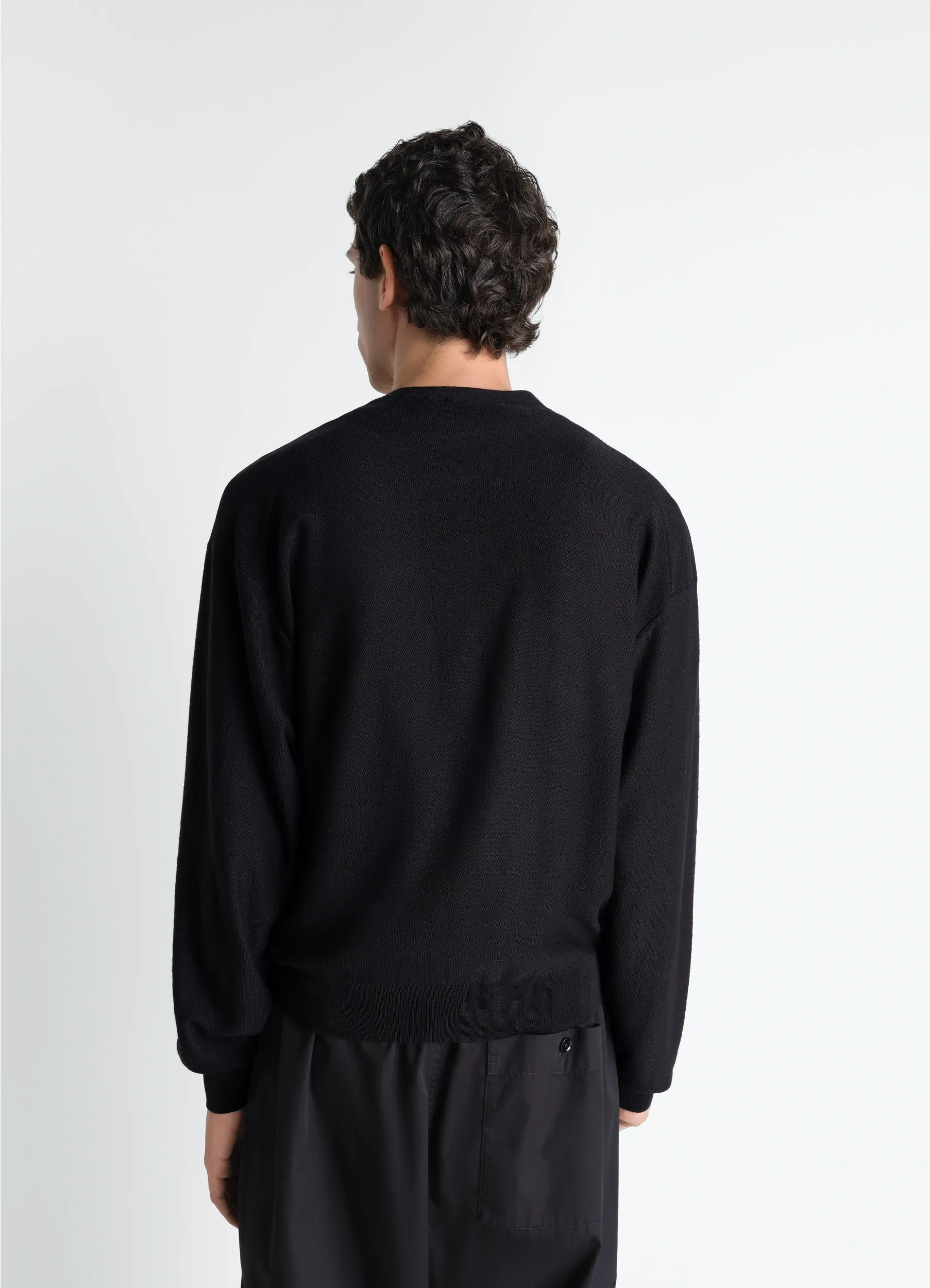 TWISTED CARDIGAN IN MERINO BLEND sold by Lemaire product image thumbnail 2