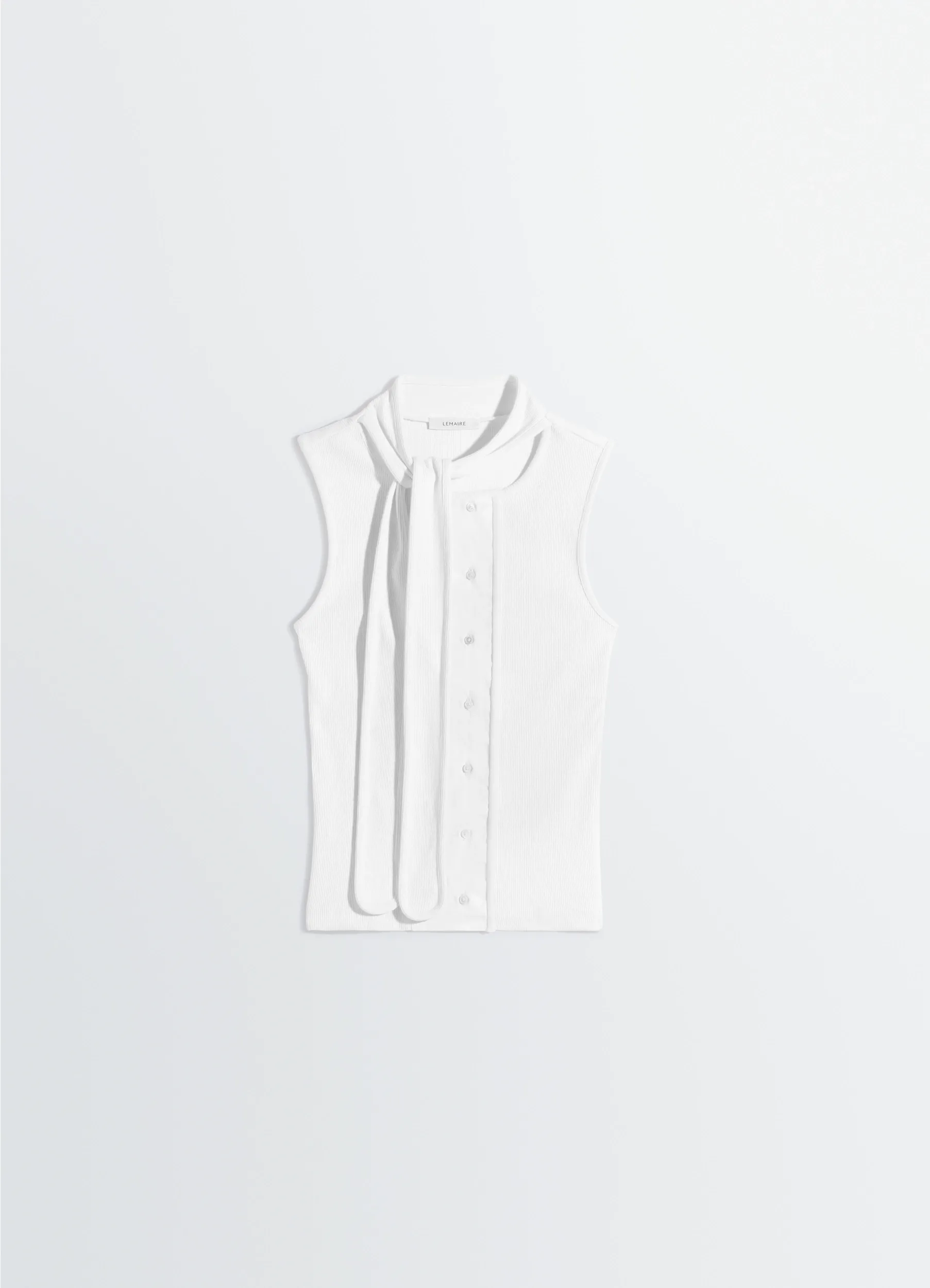 ASYMMETRICAL FITTED TOP IN JERSEY sold by Lemaire product image thumbnail 2