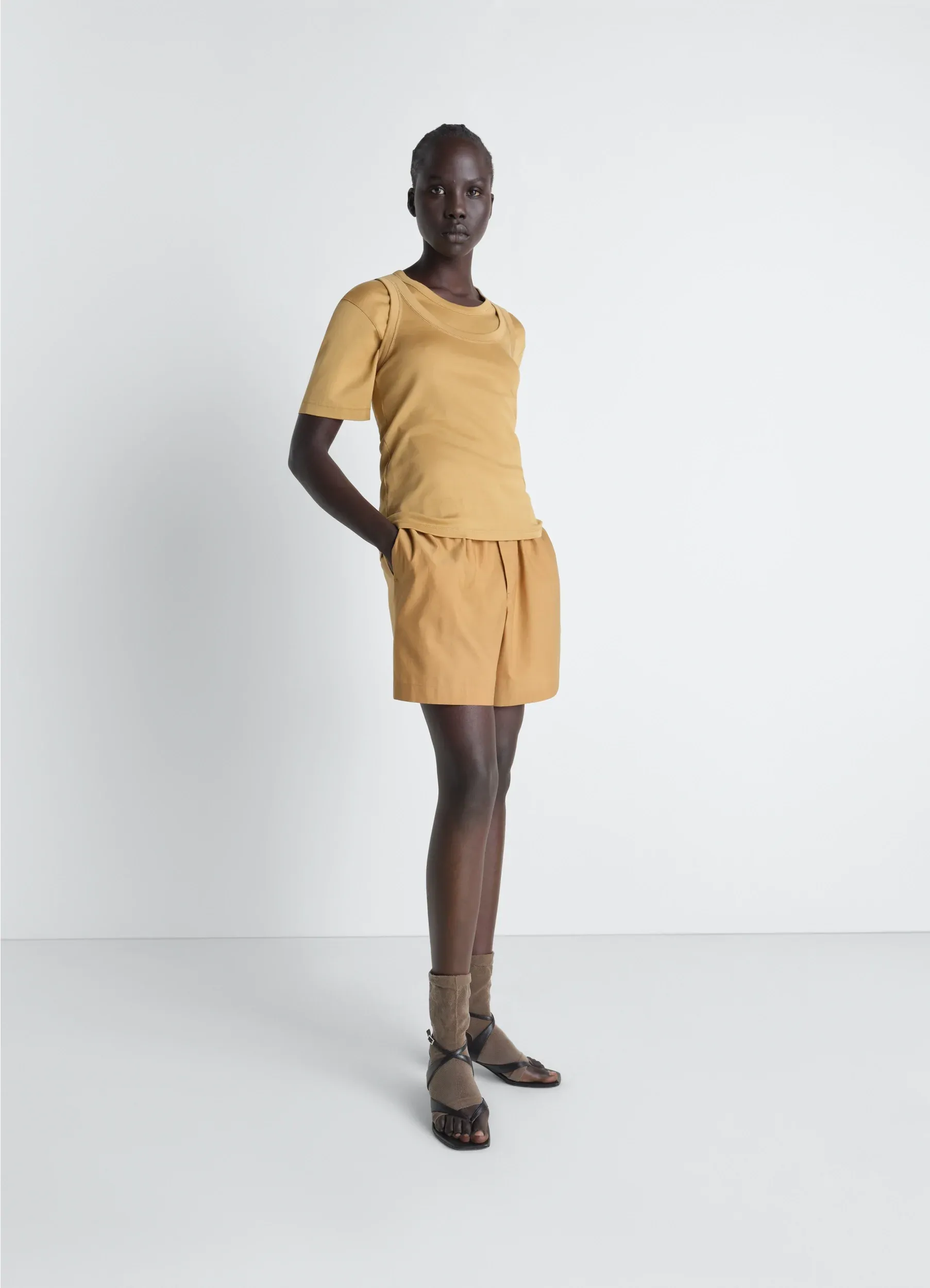 RIB TANK TOP IN JERSEY sold by Lemaire product image thumbnail 2