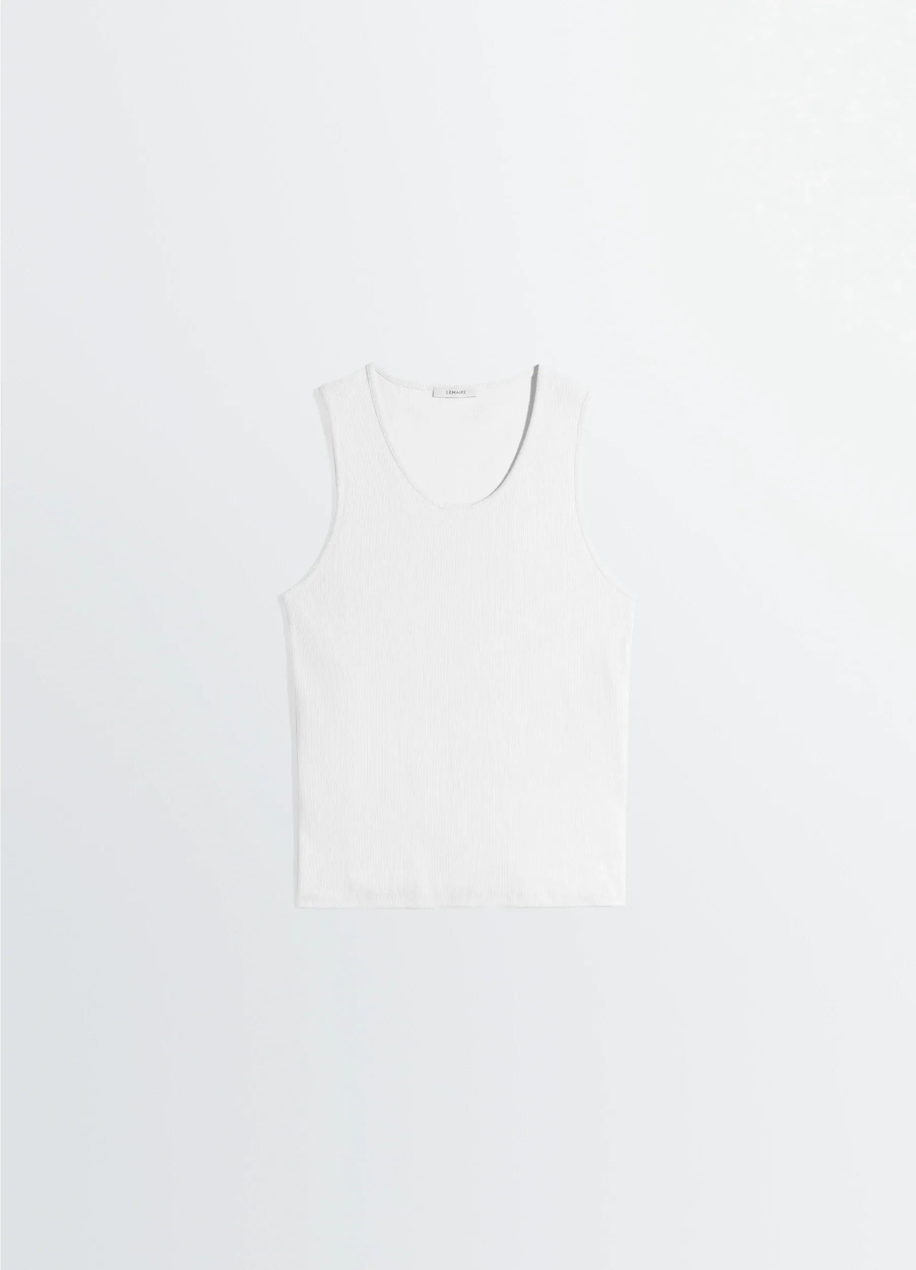 RIB TANK TOP IN COTTON JERSEY sold by Lemaire product image thumbnail 3