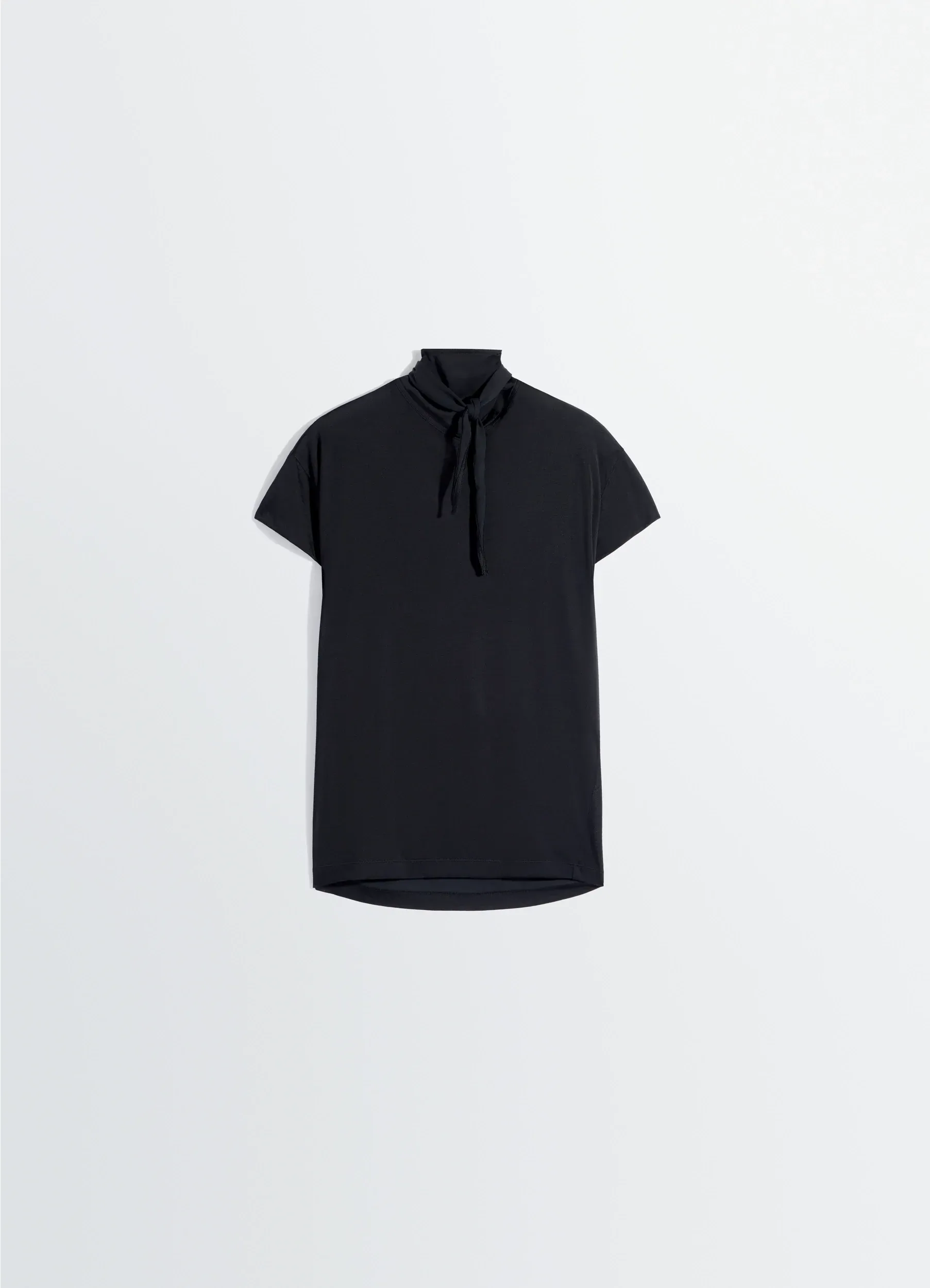 SHORT SLEEVE FOULARD TOP IN VISCOSE COTTON JERSEY sold by Lemaire product image thumbnail 4