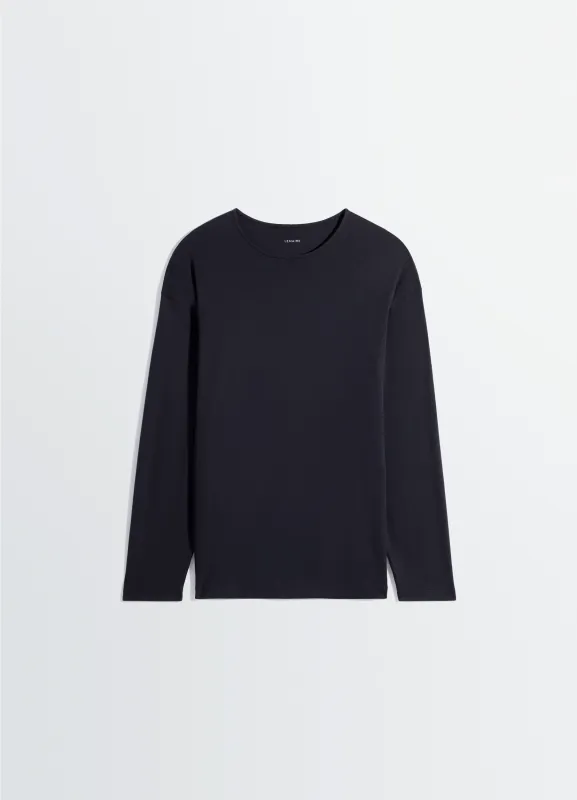 LS T-SHIRT IN COTTON SILK INTERLOCK sold by Lemaire