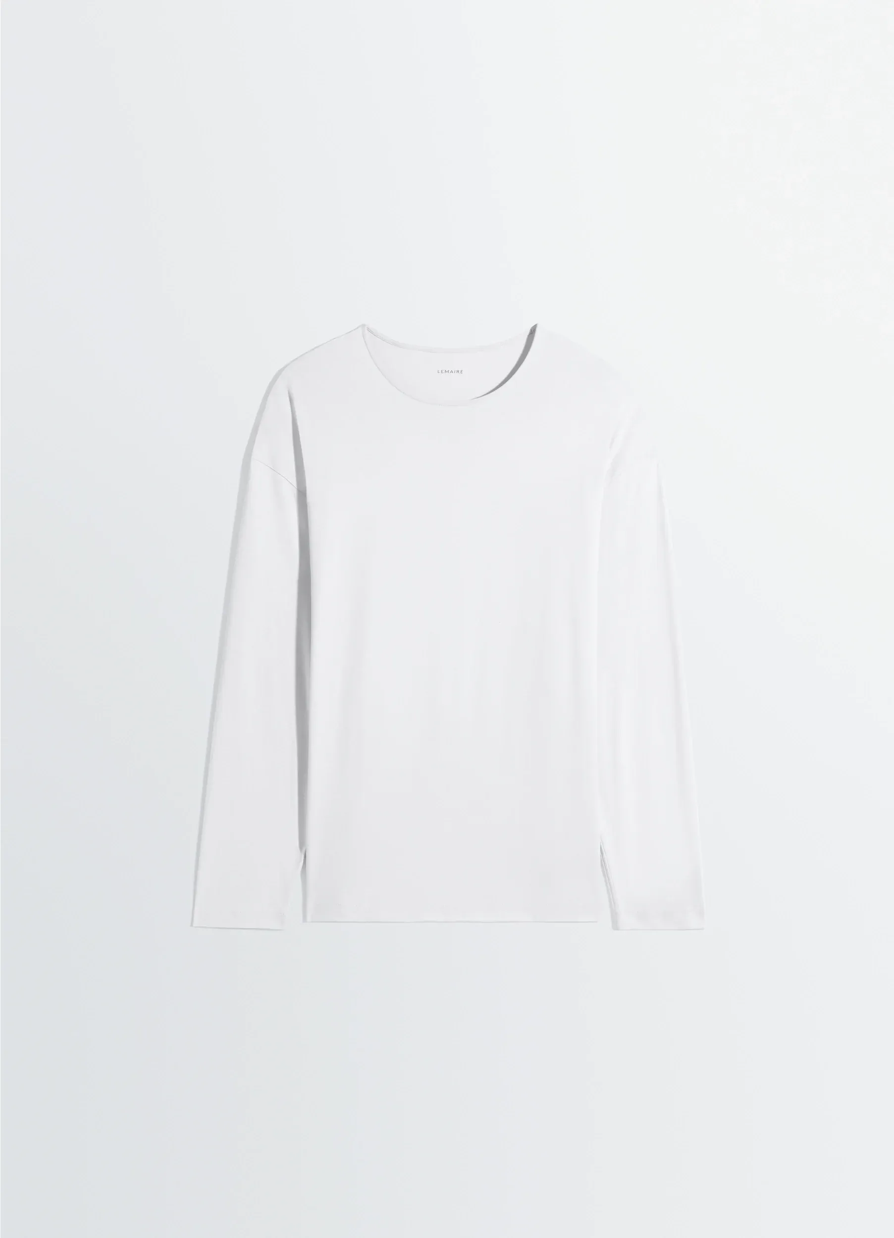 LONG-SLEEVED T-SHIRT IN COTTON SILK sold by Lemaire product image thumbnail 3