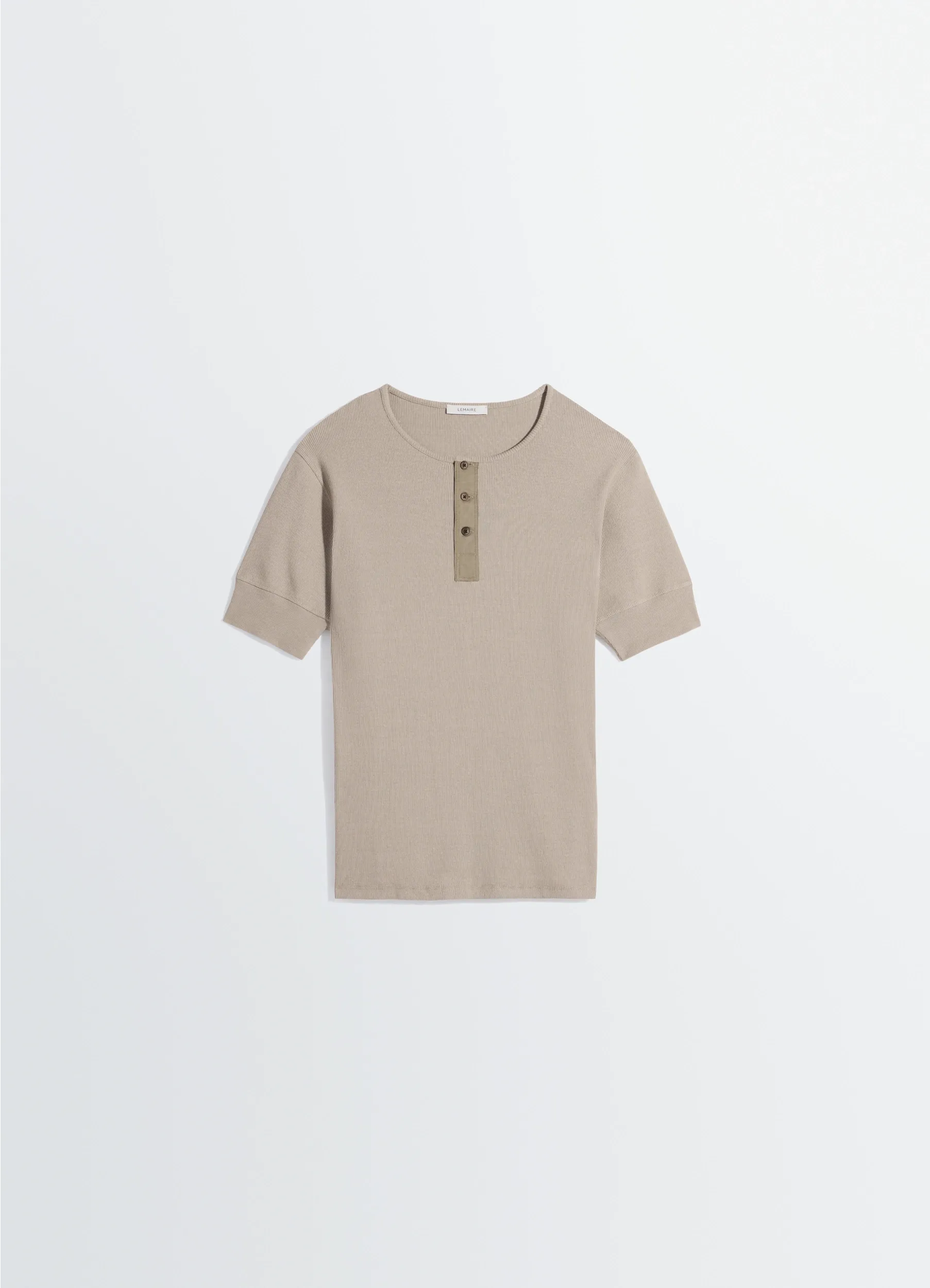 RIB HENLEY TOP IN JERSEY sold by Lemaire