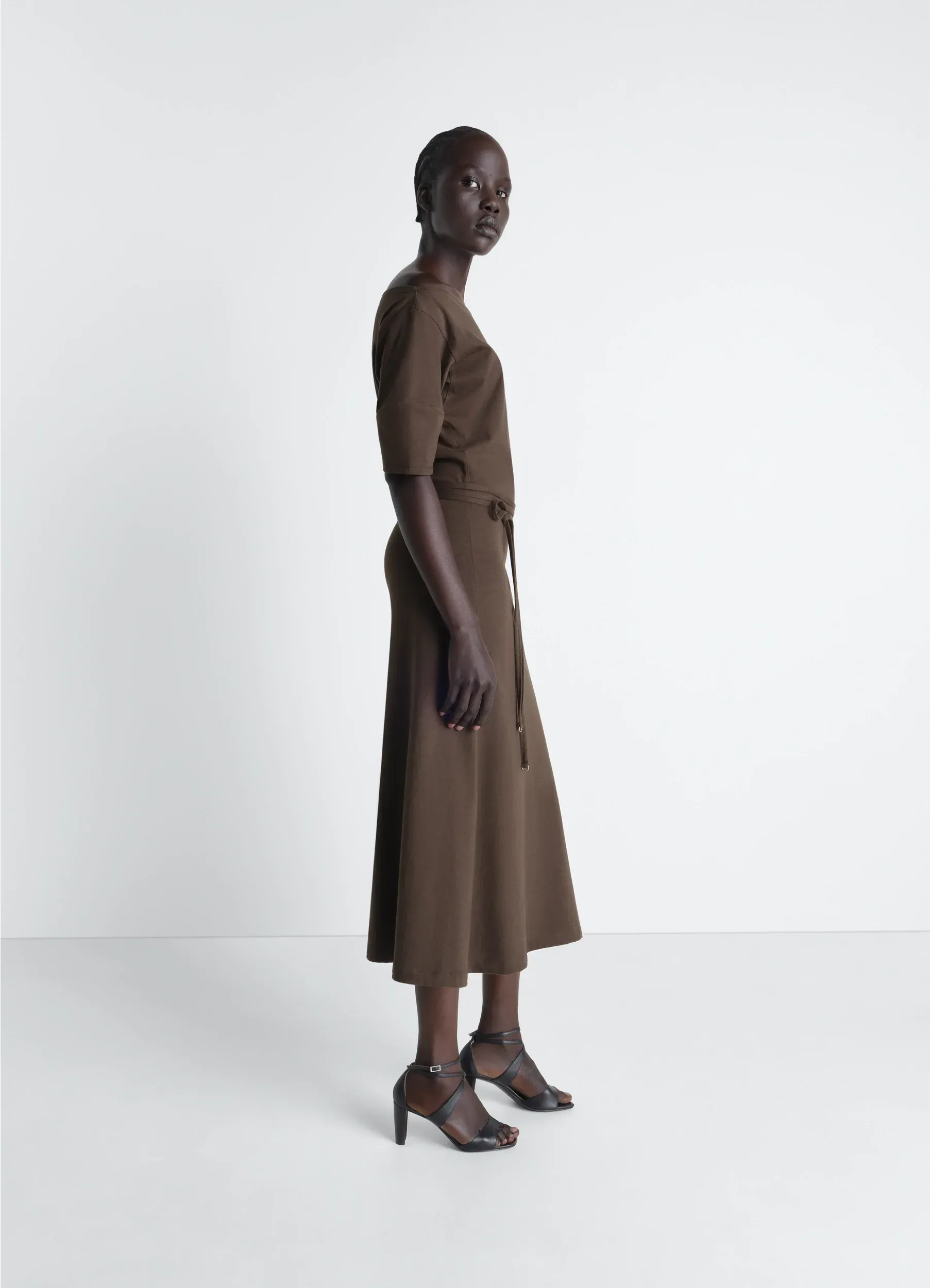 OFF SHOULDER DRESS IN JERSEY sold by Lemaire