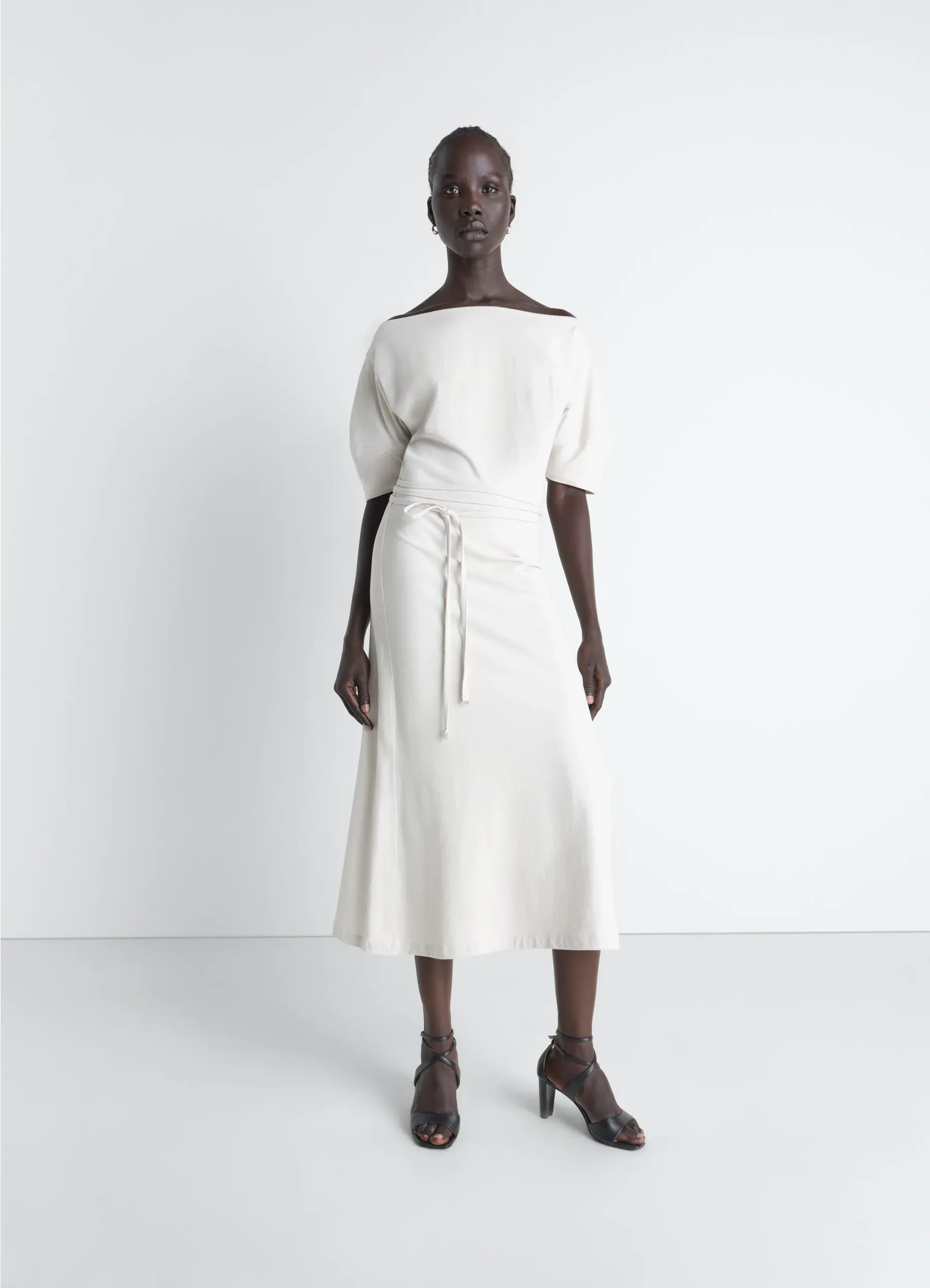 OFF SHOULDER DRESS IN JERSEY sold by Lemaire product image thumbnail 3