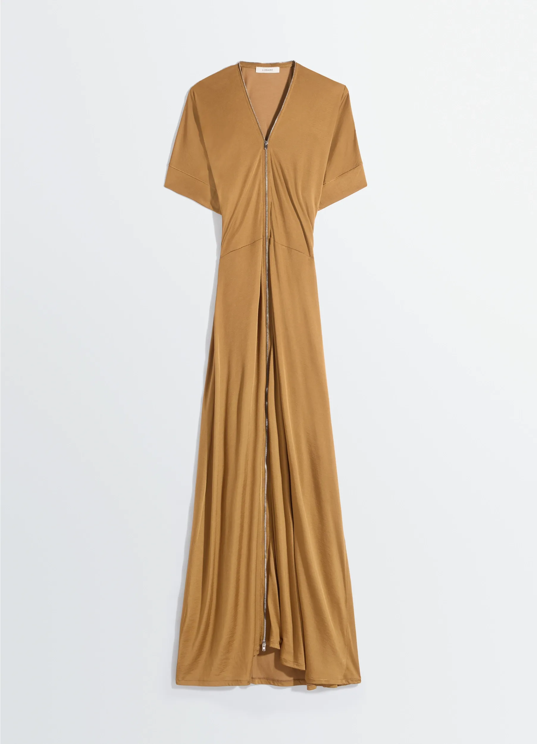 ZIP DRESS IN VISCOSE COTTON JERSEY sold by Lemaire product image thumbnail 3