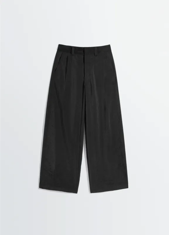 STRAIGHT TAILORED PANTS IN DRY SILK made by Lemaire