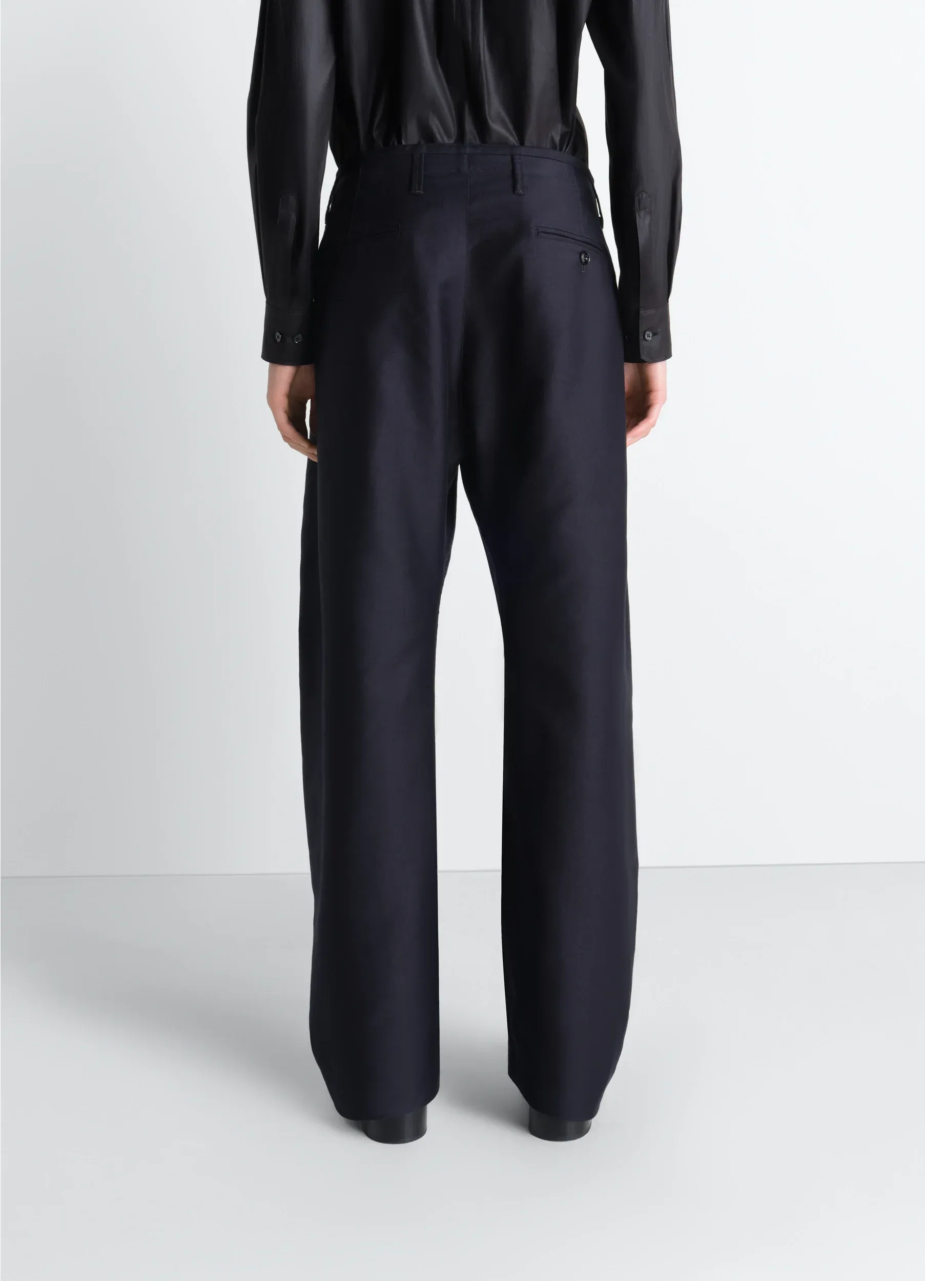 TWISTED CHINO PANTS IN COTTON SATIN sold by Lemaire product image thumbnail 2