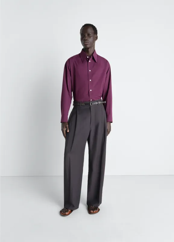 SOFT SHIRT IN WASHED COTTON MUSLIN sold by Lemaire