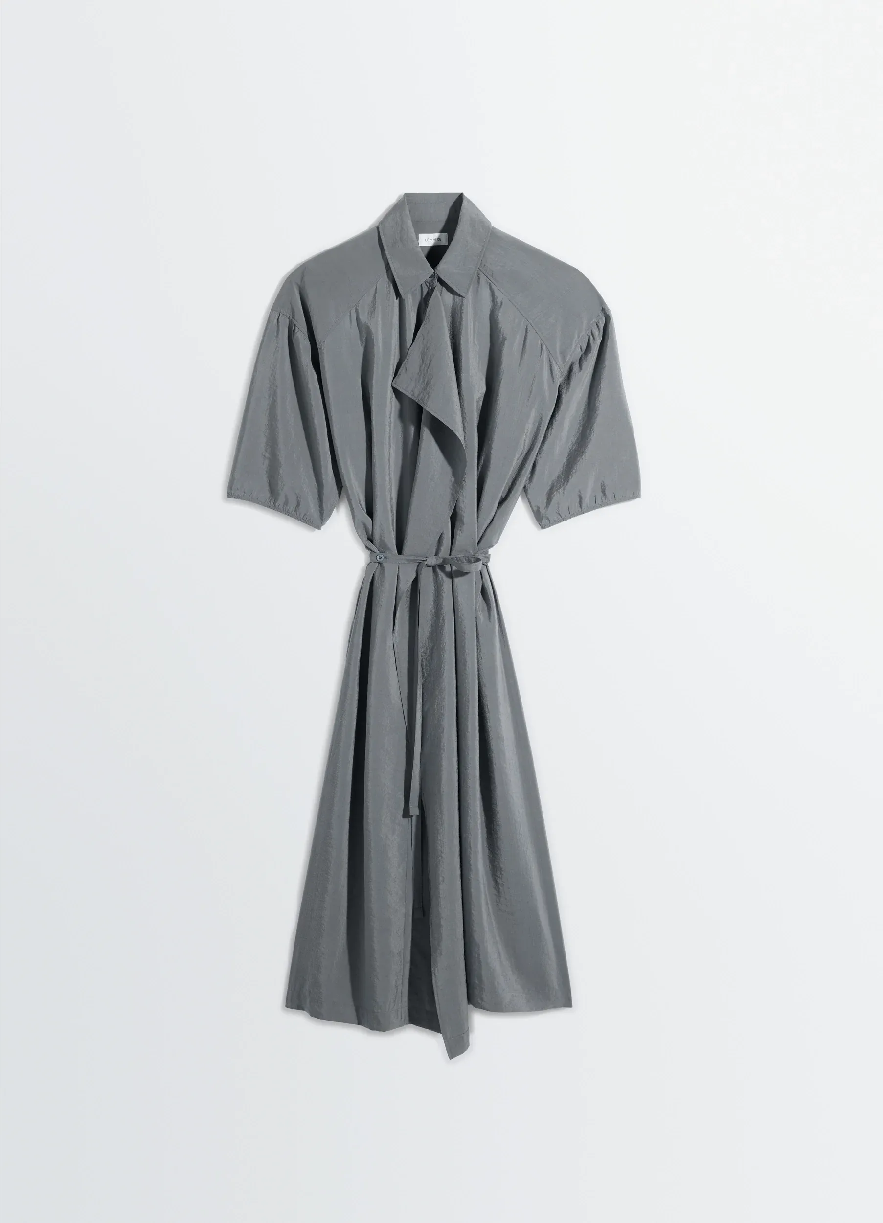 ASYMMETRICAL SHIRT DRESS IN DRY SILK sold by Lemaire product image thumbnail 5