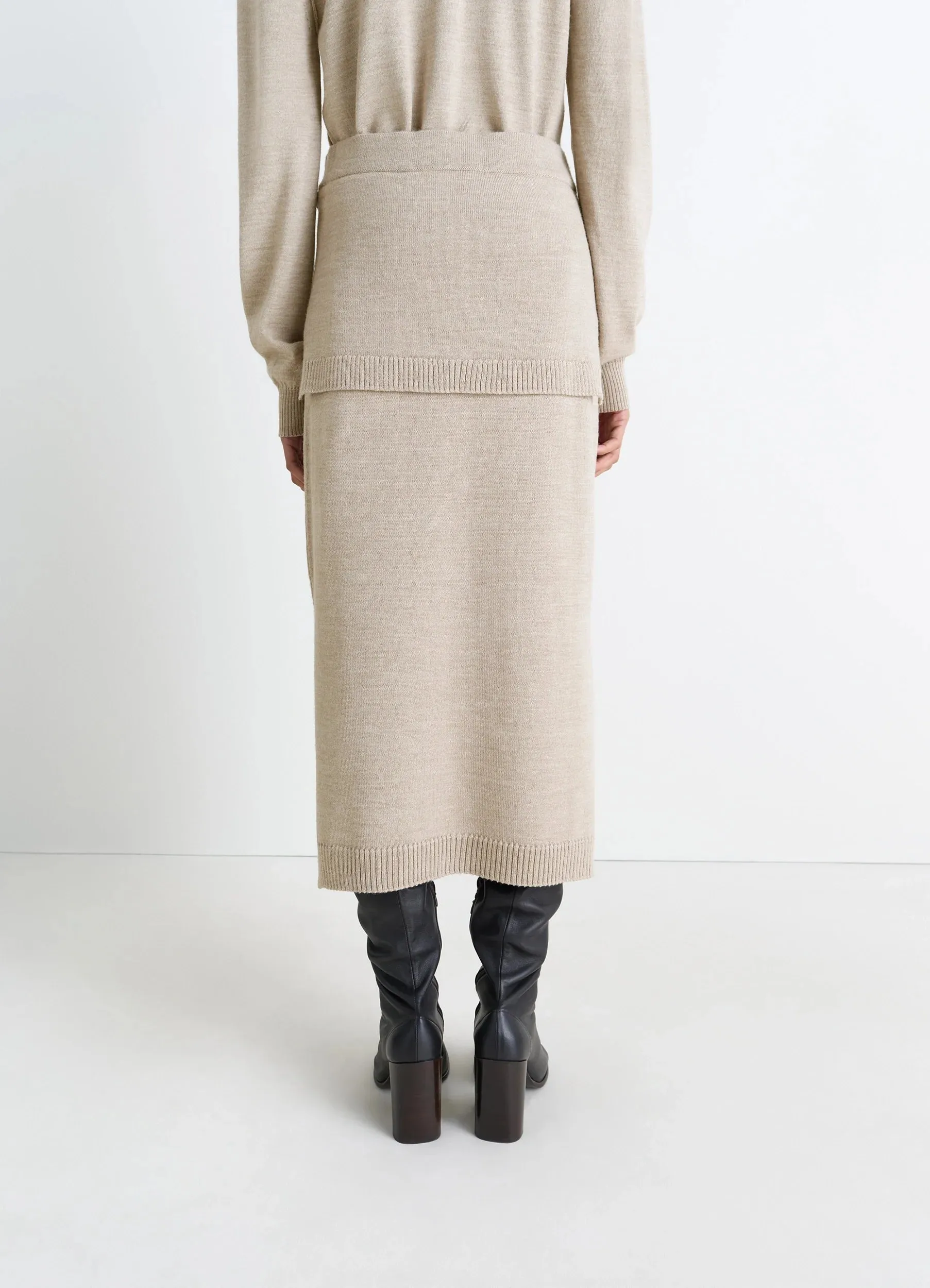 TROMPE L'OEIL SKIRT sold by Lemaire product image thumbnail 5