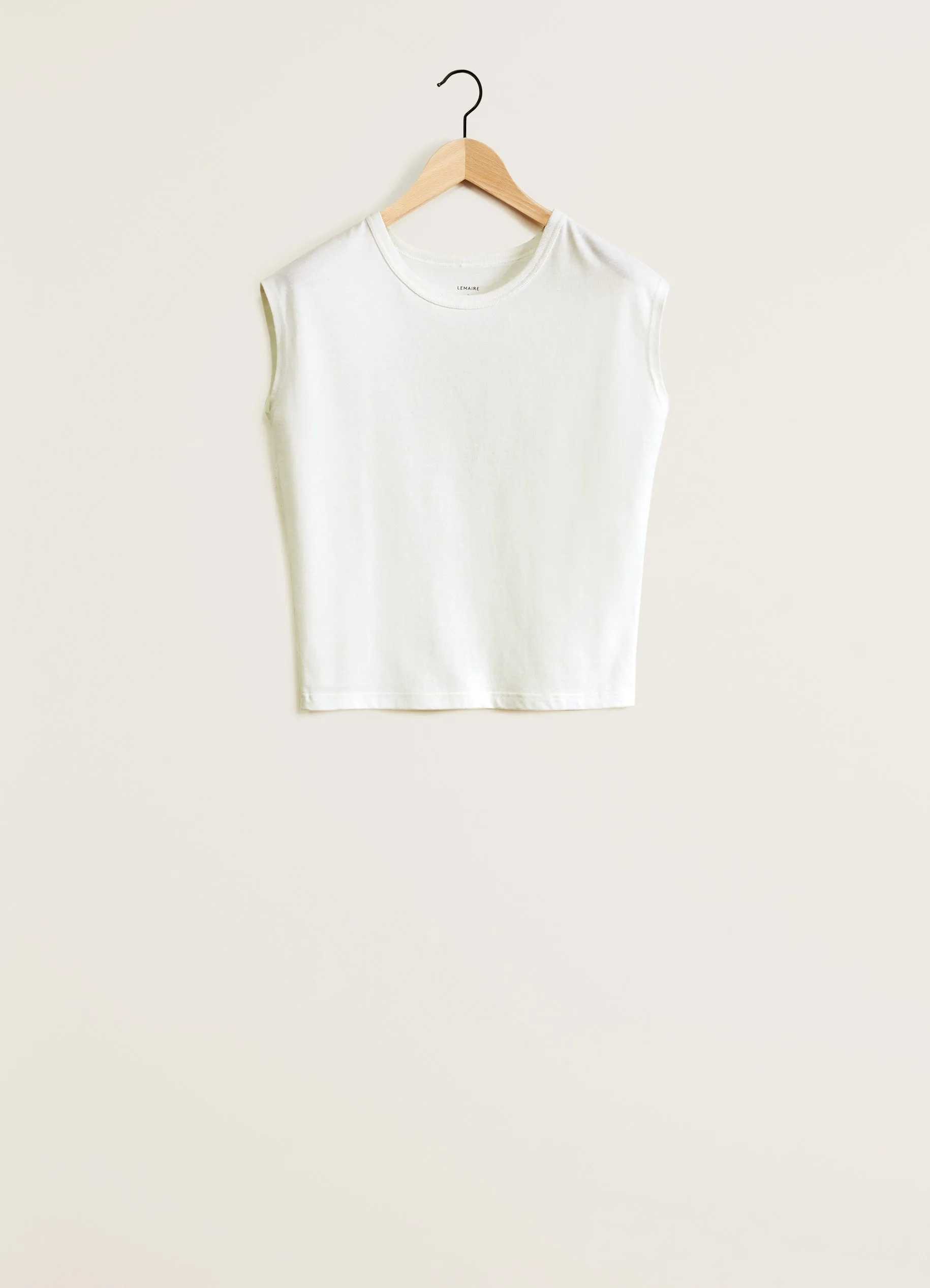 CAP SLEEVE T-SHIRT sold by Lemaire product image thumbnail 3