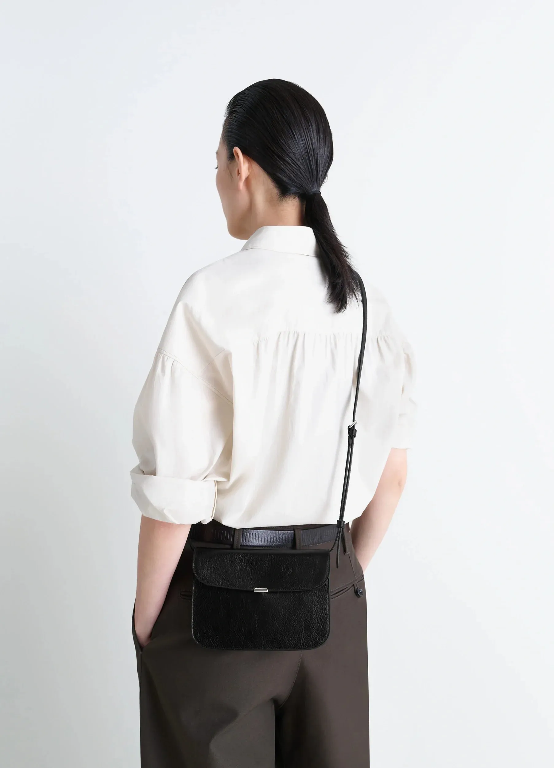 SOFT TAB WALLET ON STRAP sold by Lemaire product image thumbnail 3