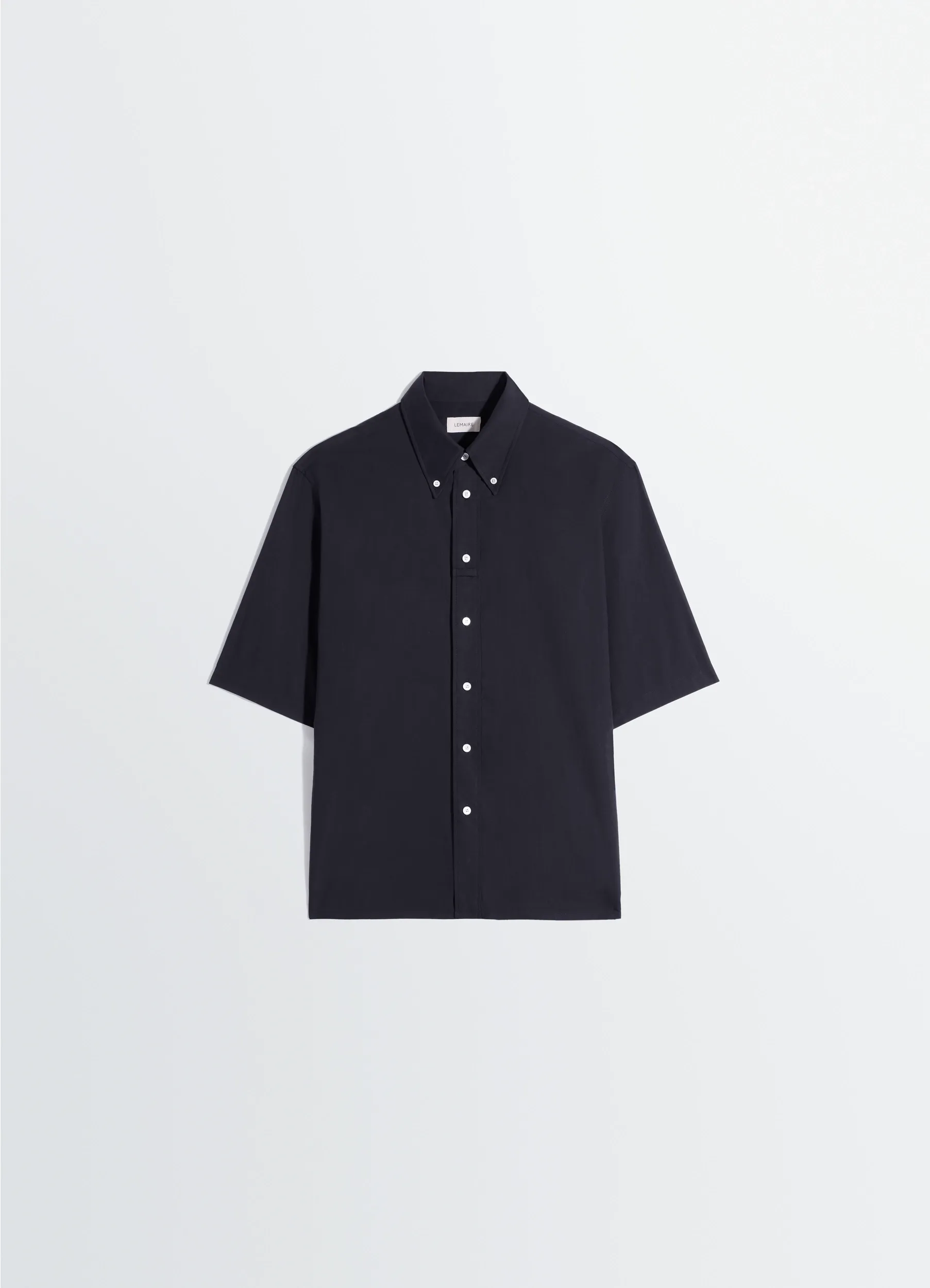 SHORT SLEEVE SHIRT IN WASHED COTTON MUSLIN sold by Lemaire product image thumbnail 5