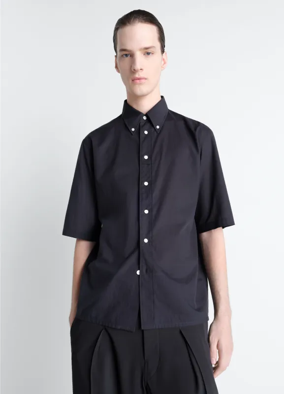 SHORT SLEEVE SHIRT IN WASHED COTTON MUSLIN sold by Lemaire
