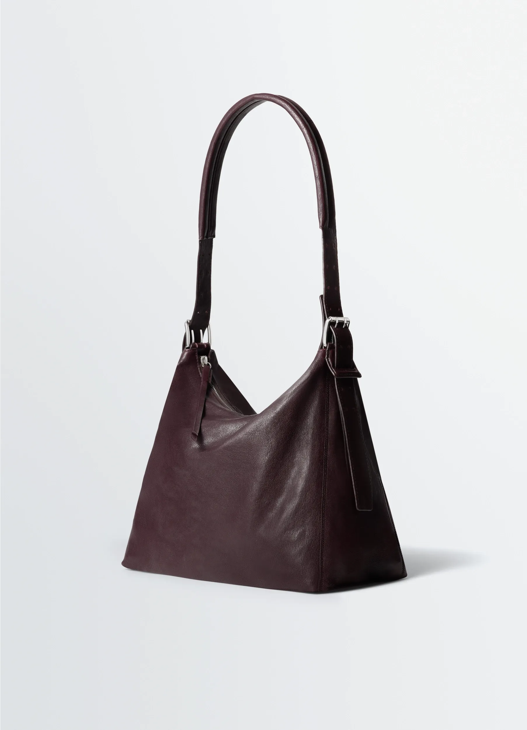 SMALL BELTED HOBO BAG IN LEATHER sold by Lemaire product image thumbnail 3