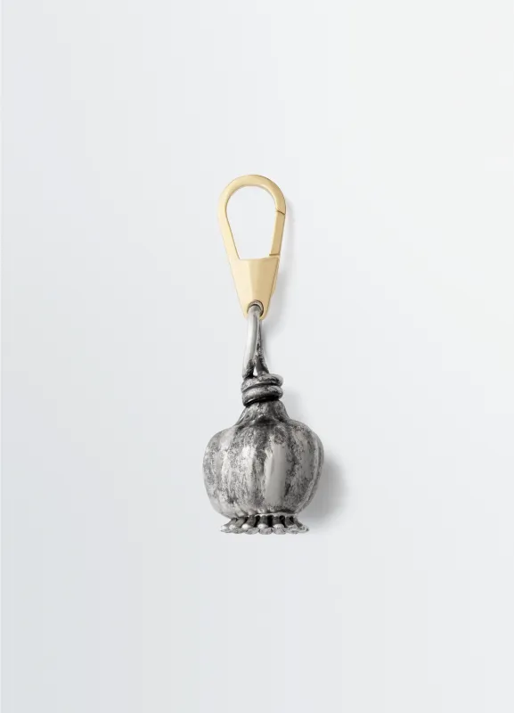 MAXI THISTLE BAG CHARM IN BRASS sold by Lemaire