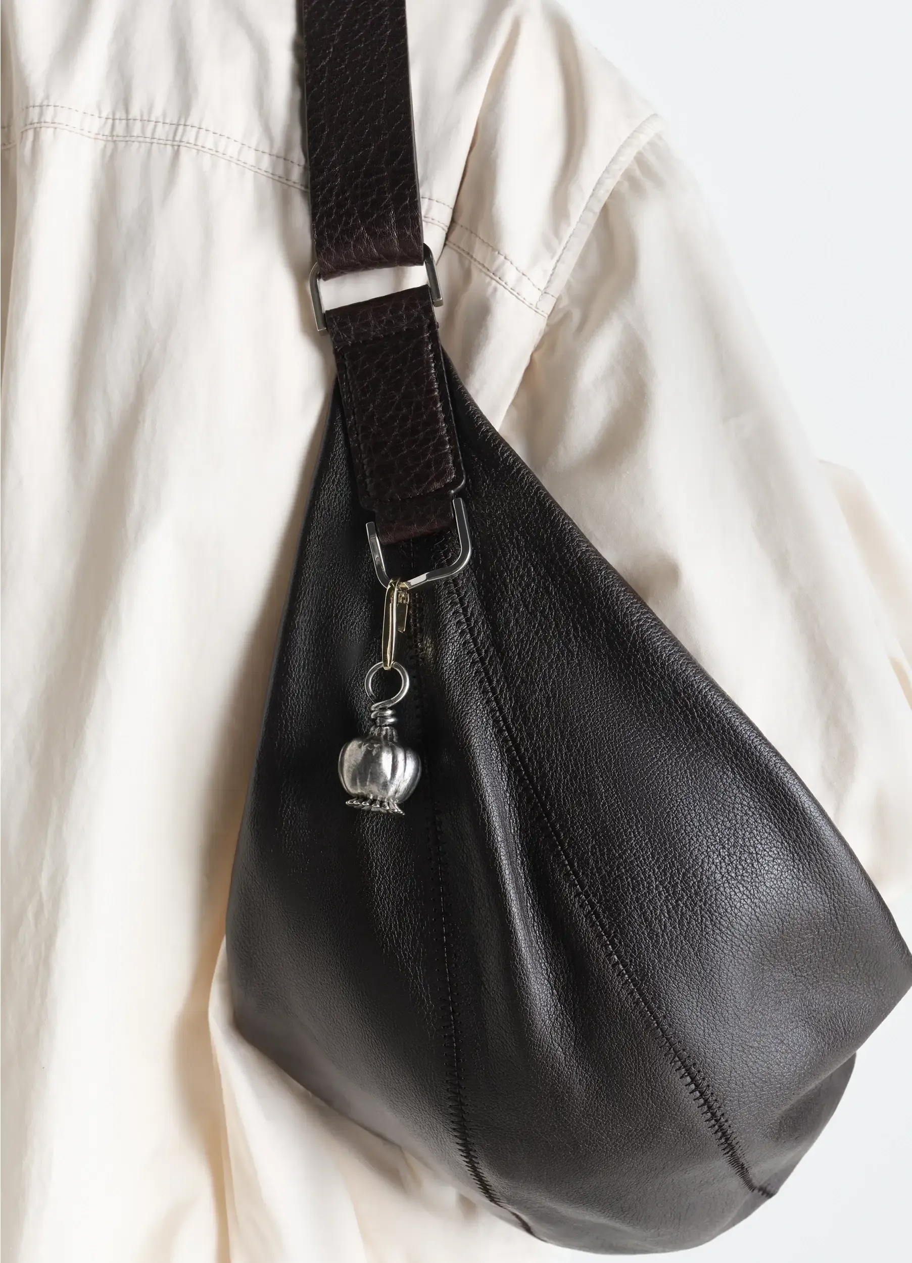 MAXI THISTLE BAG CHARM IN BRASS sold by Lemaire product image thumbnail 2